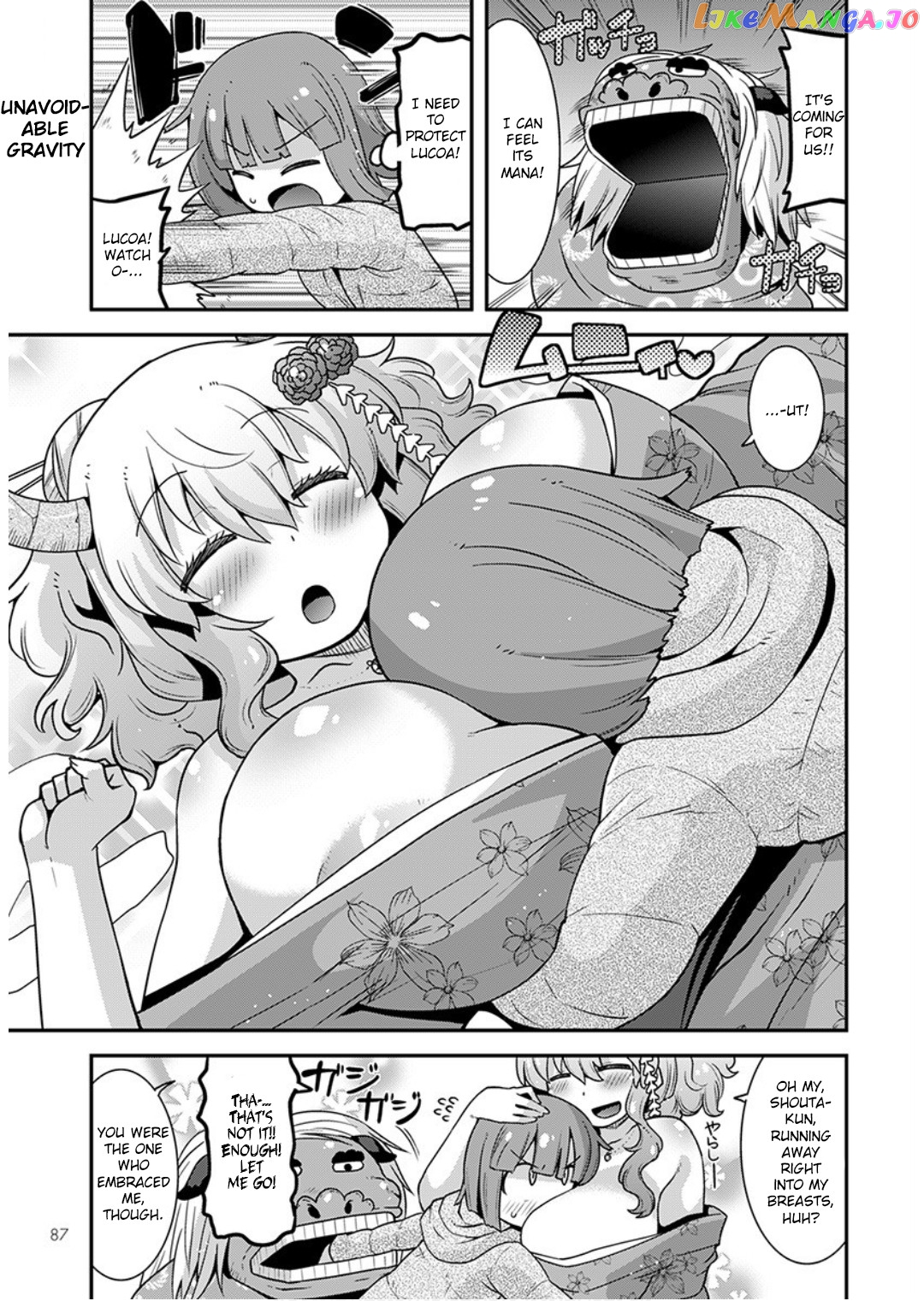 Miss Kobayashi's Dragon Maid: Lucoa is my xx chapter 13 - page 9