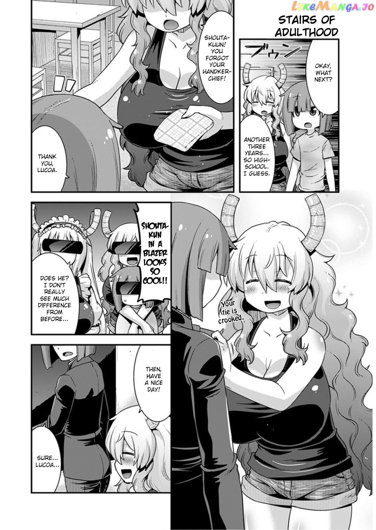 Miss Kobayashi's Dragon Maid: Lucoa is my xx chapter 18 - page 8