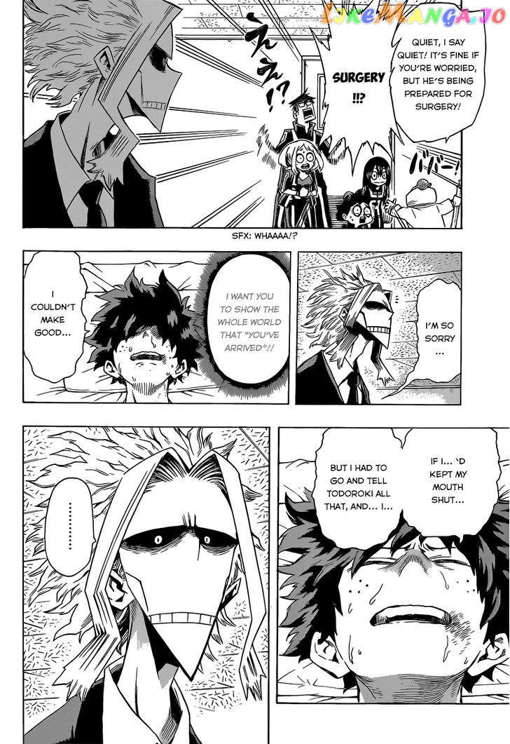 Boku No Hero Academia chapter 40 - page 16