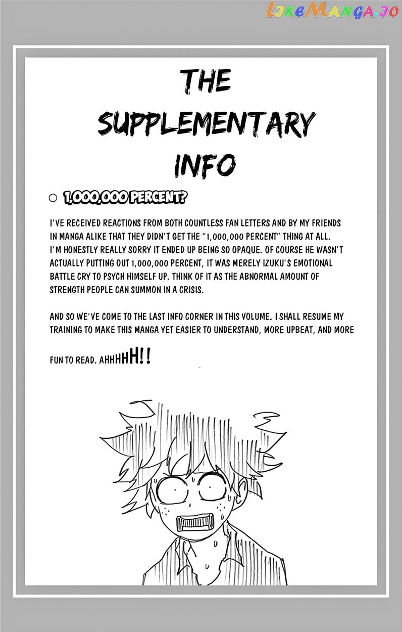 Boku No Hero Academia chapter 80.5 - page 13