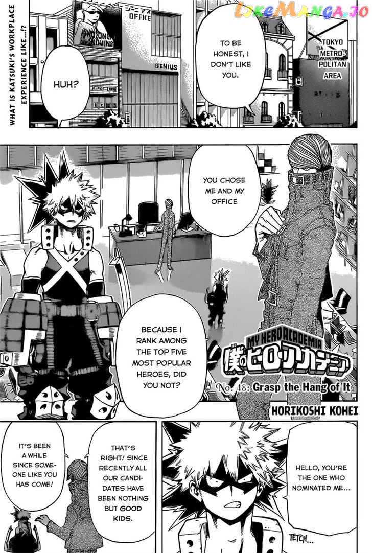 Boku No Hero Academia chapter 48 - page 1