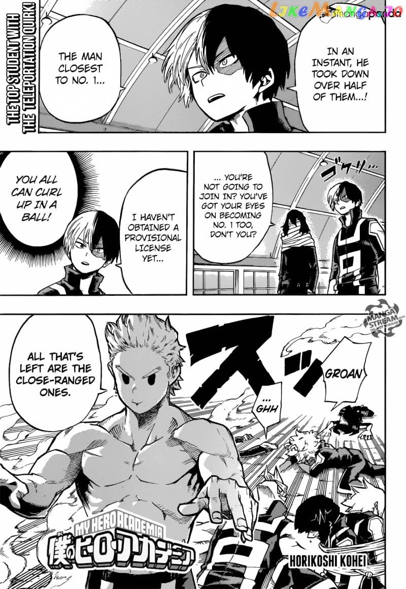 Boku No Hero Academia chapter 124 - page 1