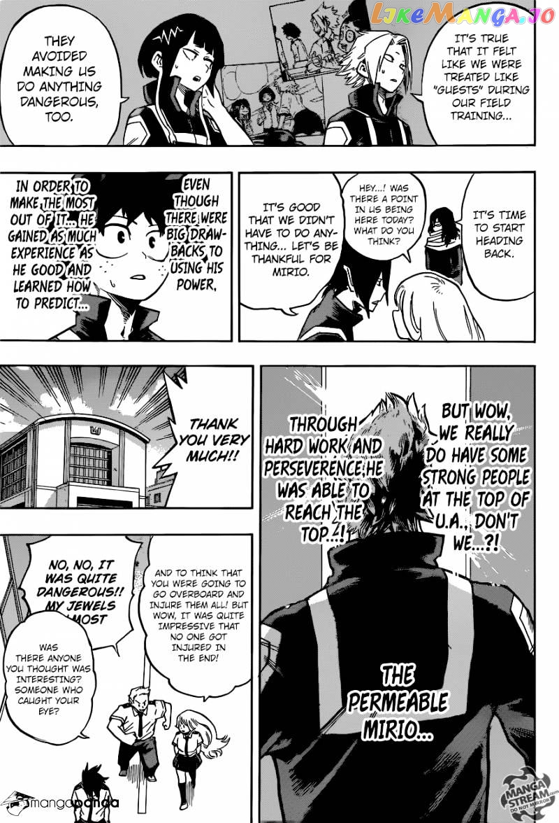 Boku No Hero Academia chapter 124 - page 13