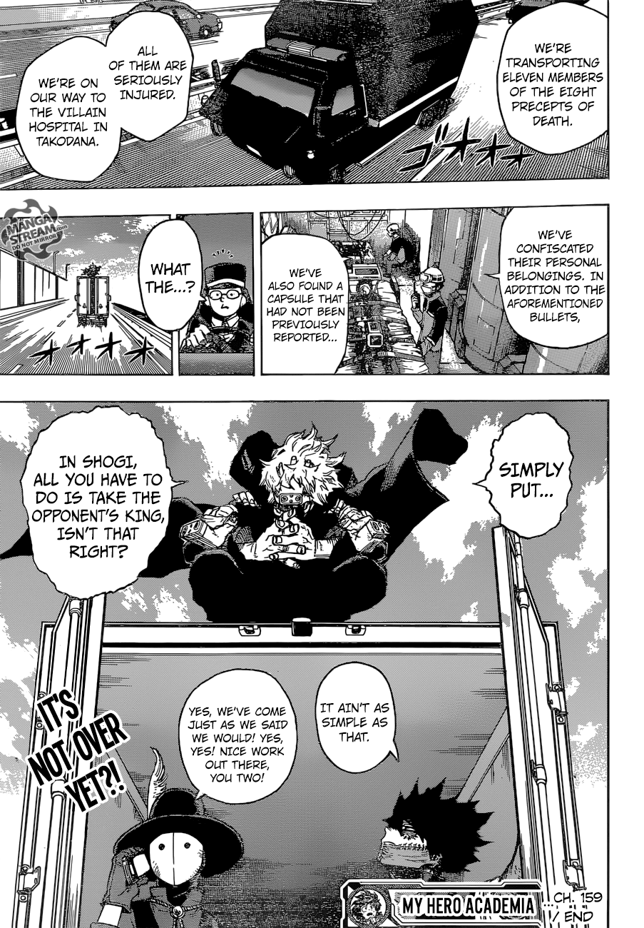 Boku No Hero Academia chapter 159 - page 19