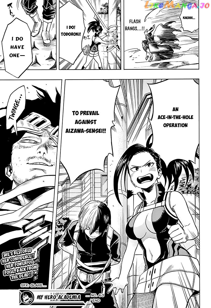 Boku No Hero Academia chapter 63 - page 20