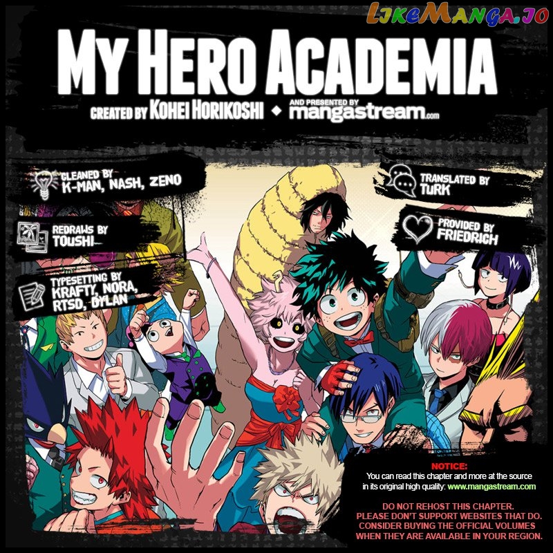 Boku No Hero Academia chapter 165 - page 1