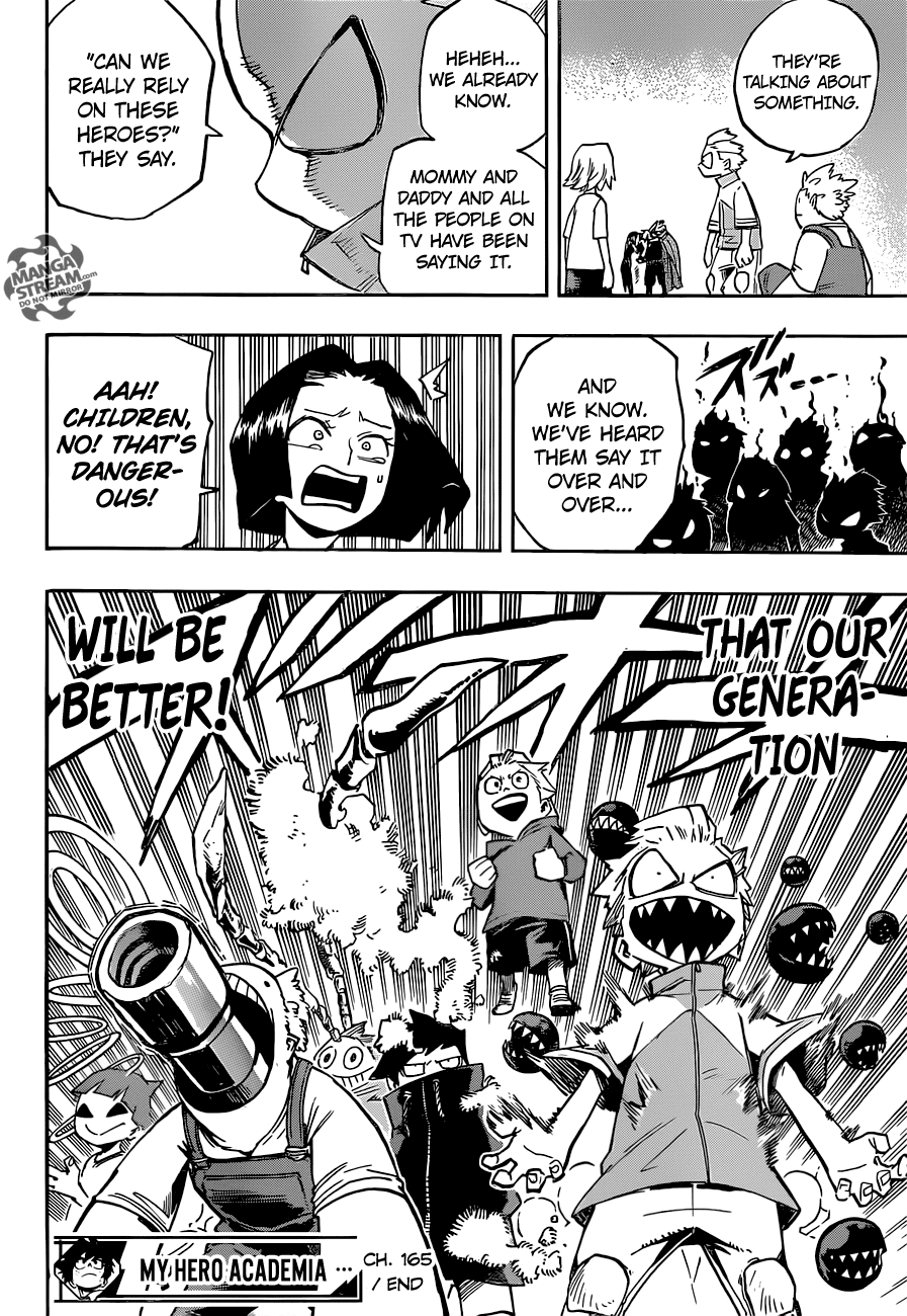 Boku No Hero Academia chapter 165 - page 16