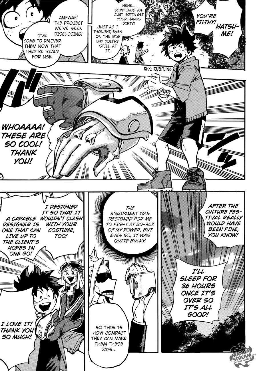 Boku No Hero Academia chapter 175 - page 8