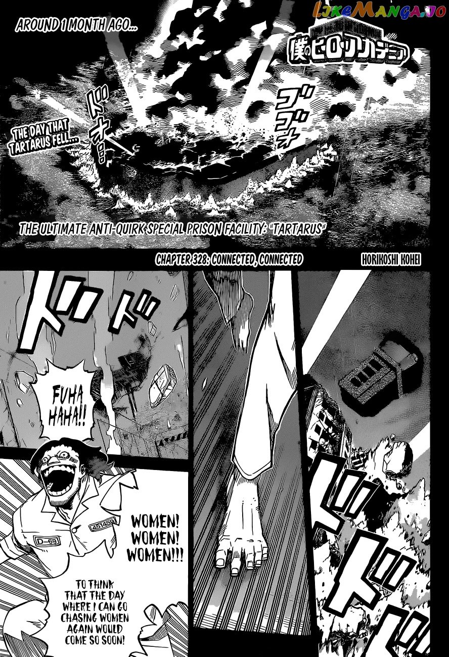 Boku No Hero Academia chapter 328 - page 1