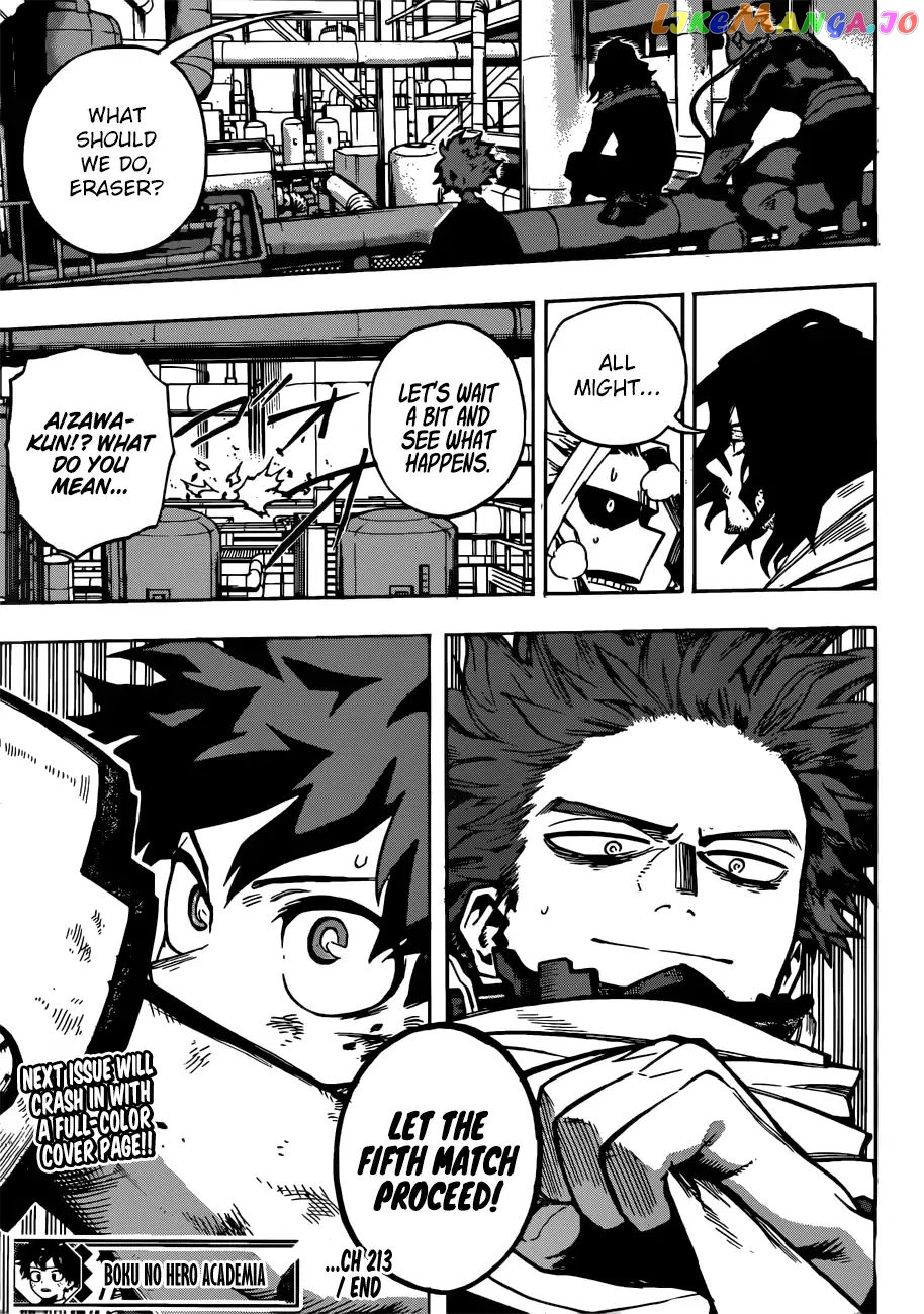 Boku No Hero Academia chapter 213 - page 15