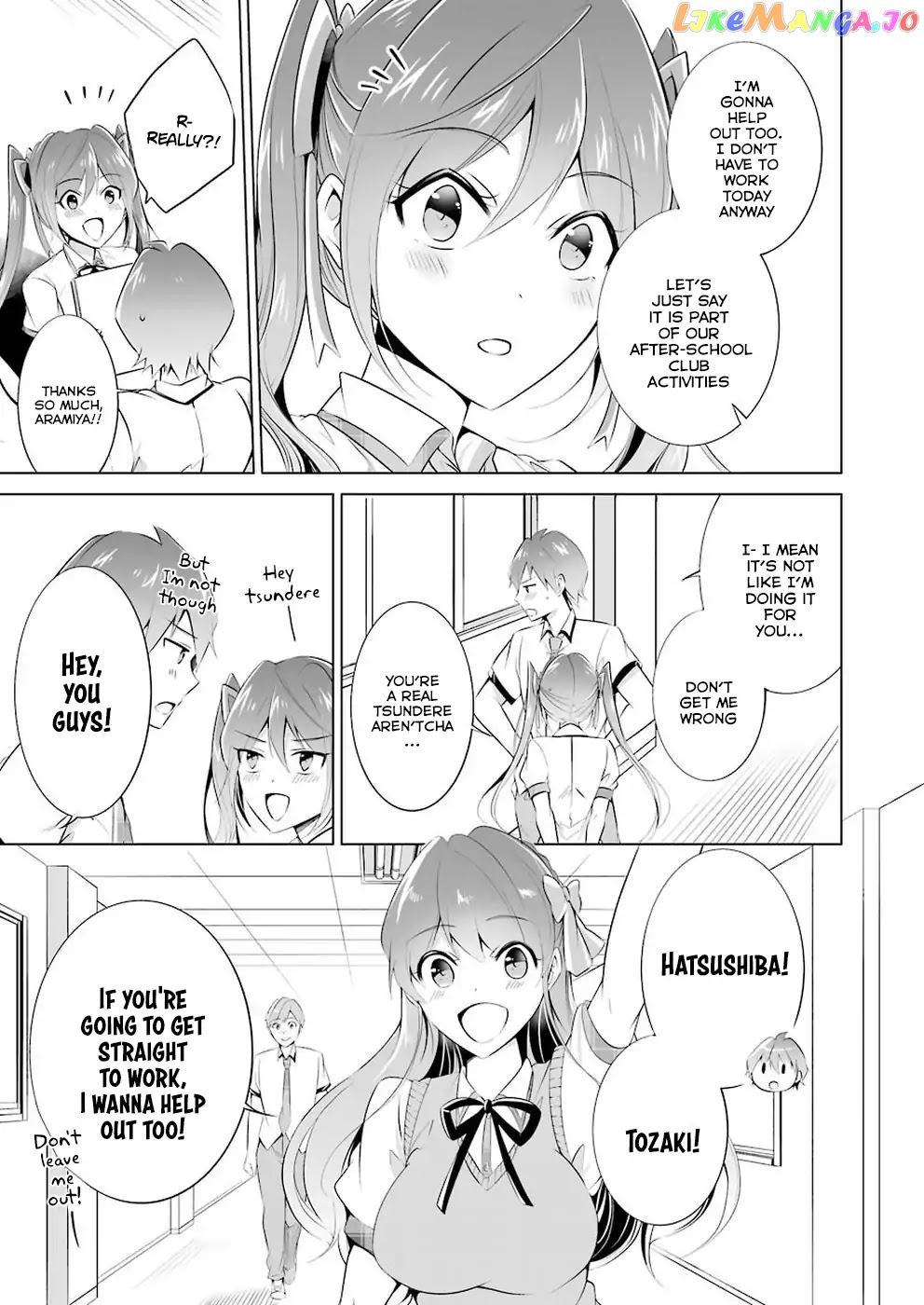 Real No Heroine Wa Irimasen! chapter 34 - page 8