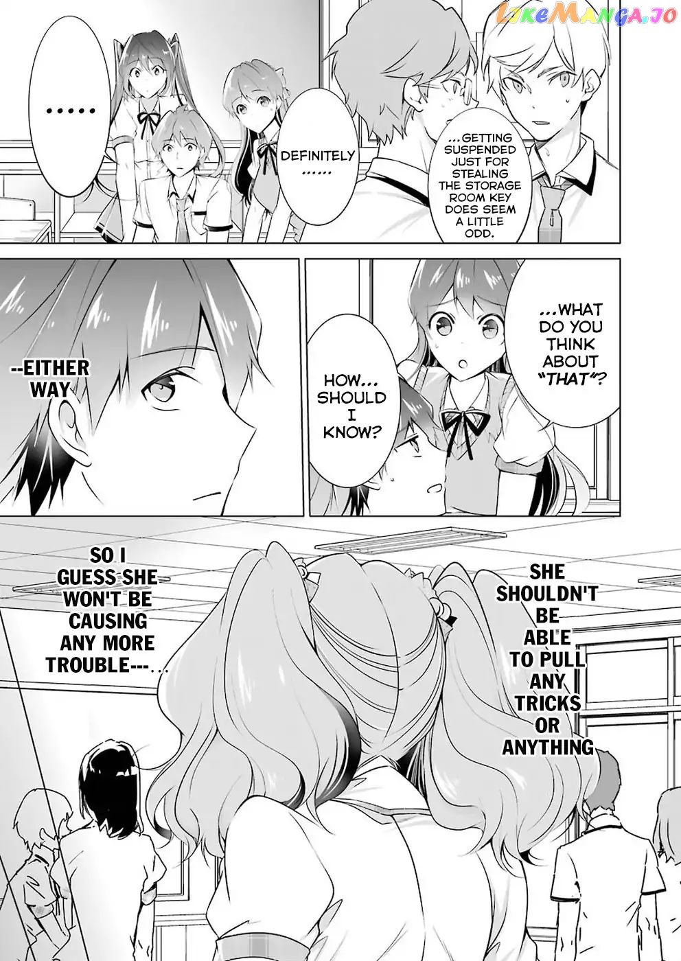 Real No Heroine Wa Irimasen! chapter 40 - page 4