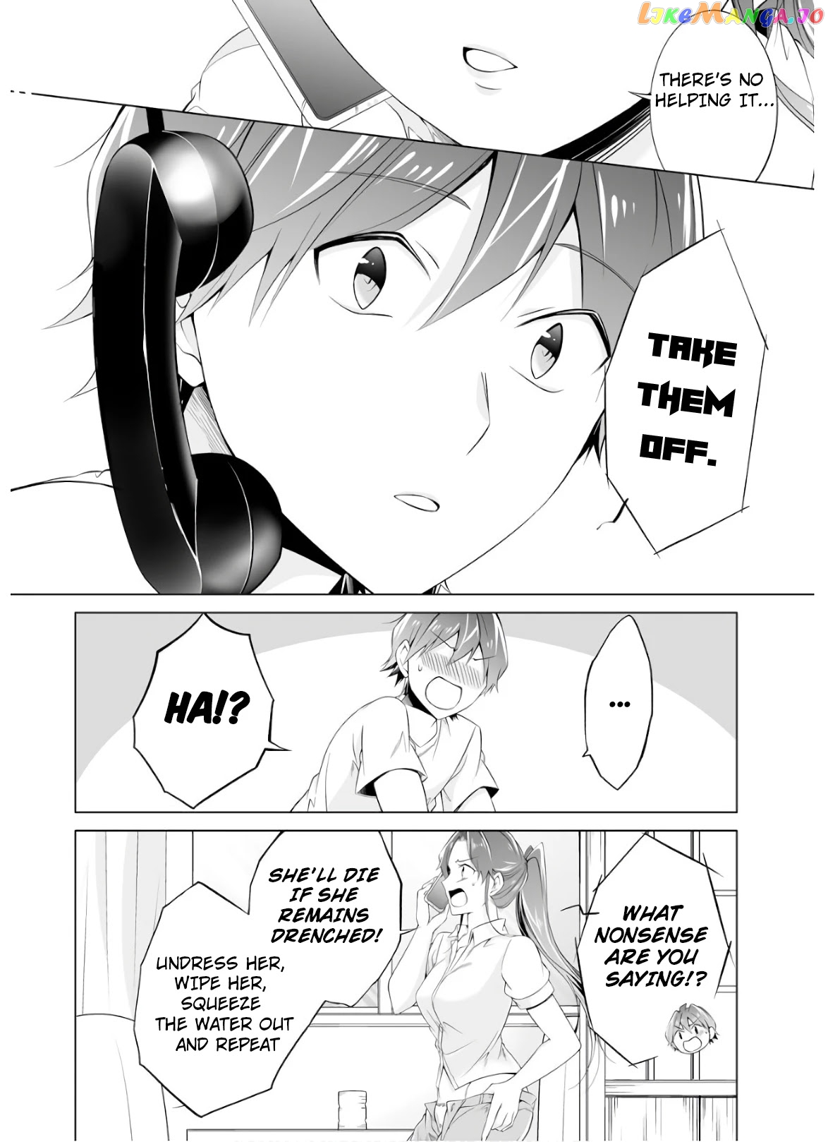 Real No Heroine Wa Irimasen! chapter 58 - page 17