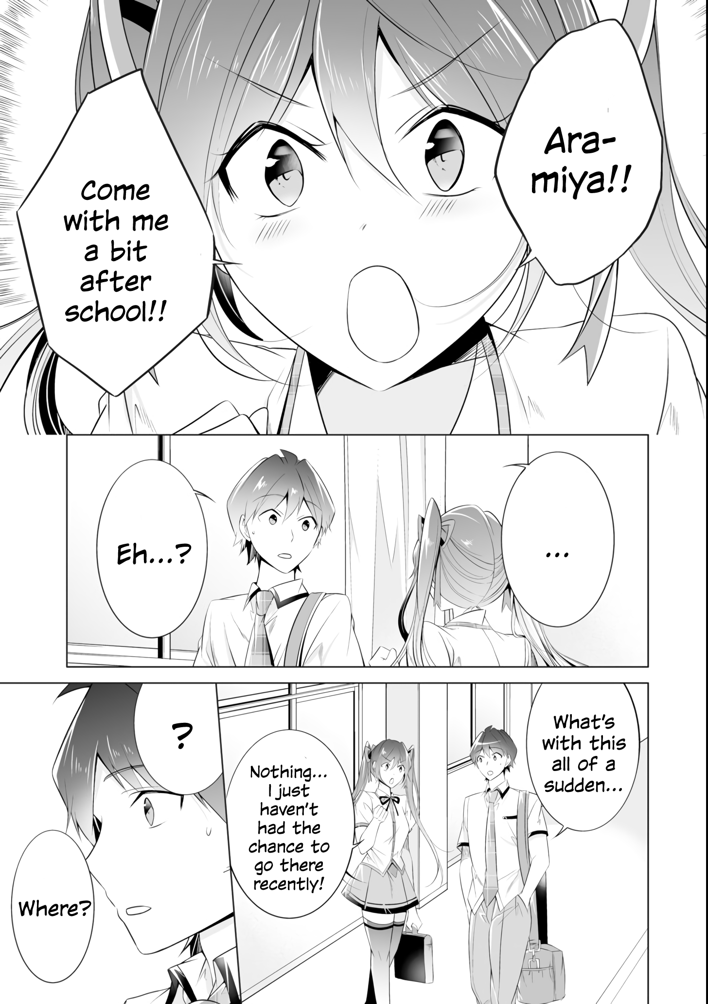 Real No Heroine Wa Irimasen! chapter 46 - page 13