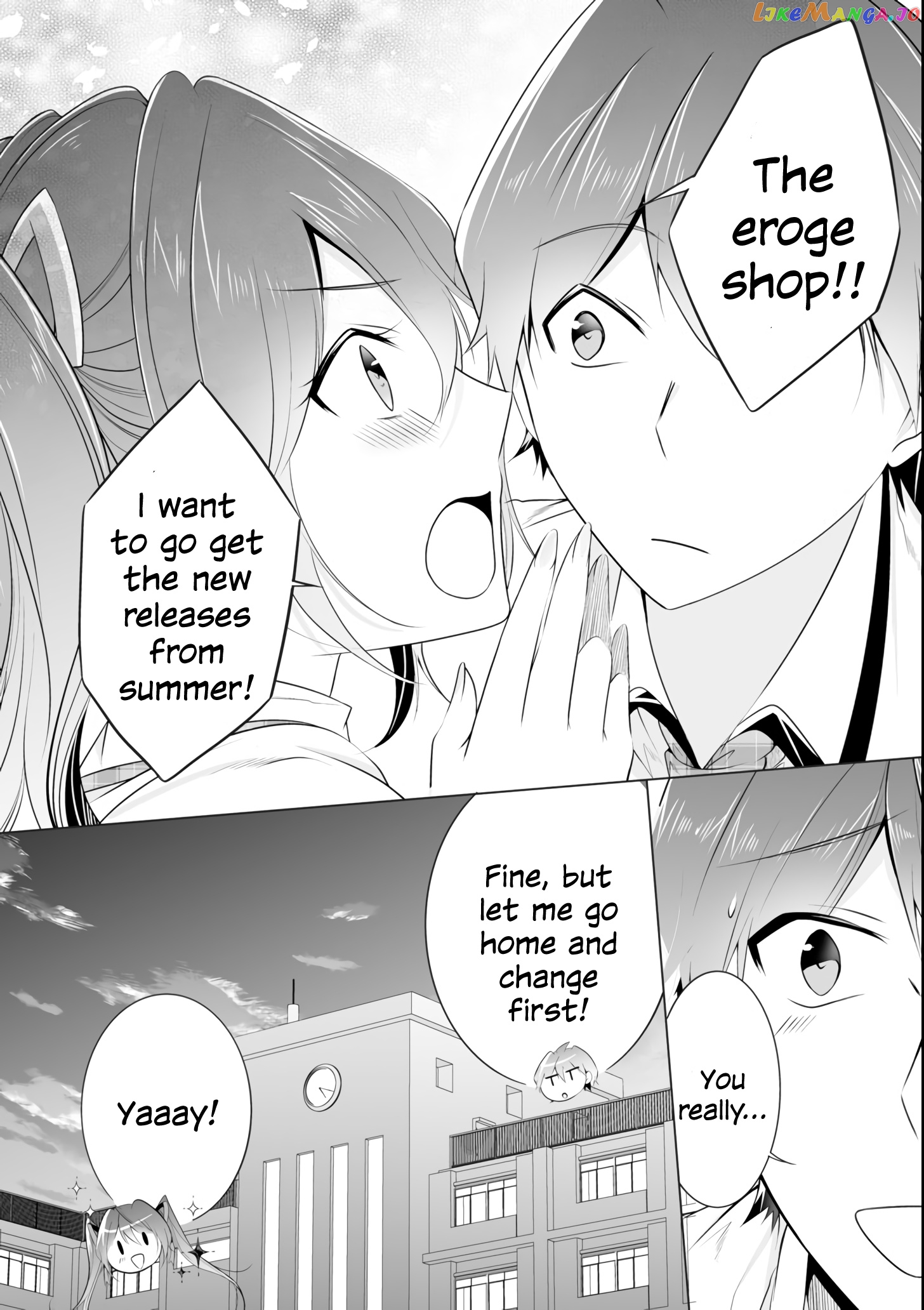 Real No Heroine Wa Irimasen! chapter 46 - page 14