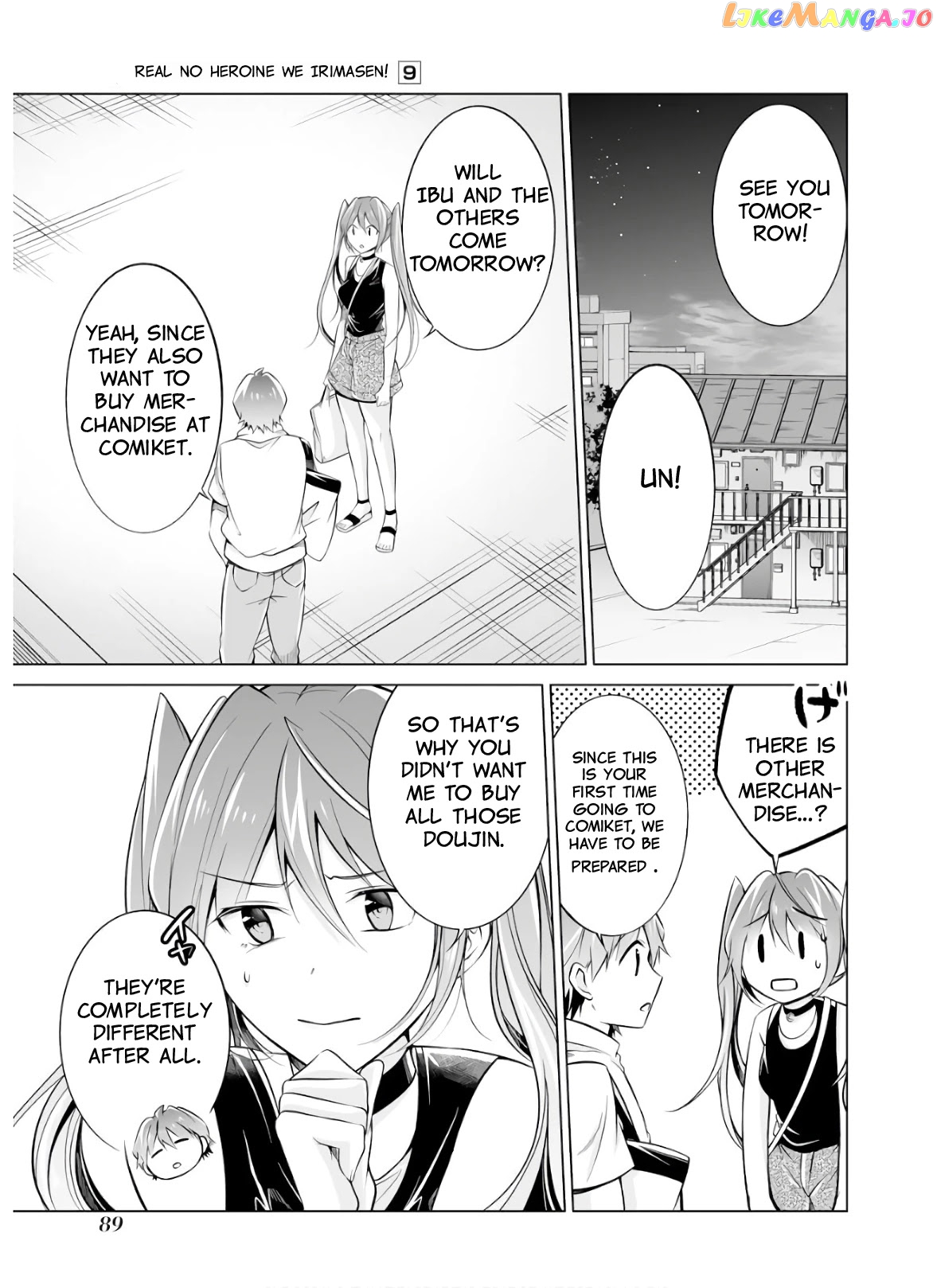 Real No Heroine Wa Irimasen! chapter 63 - page 15