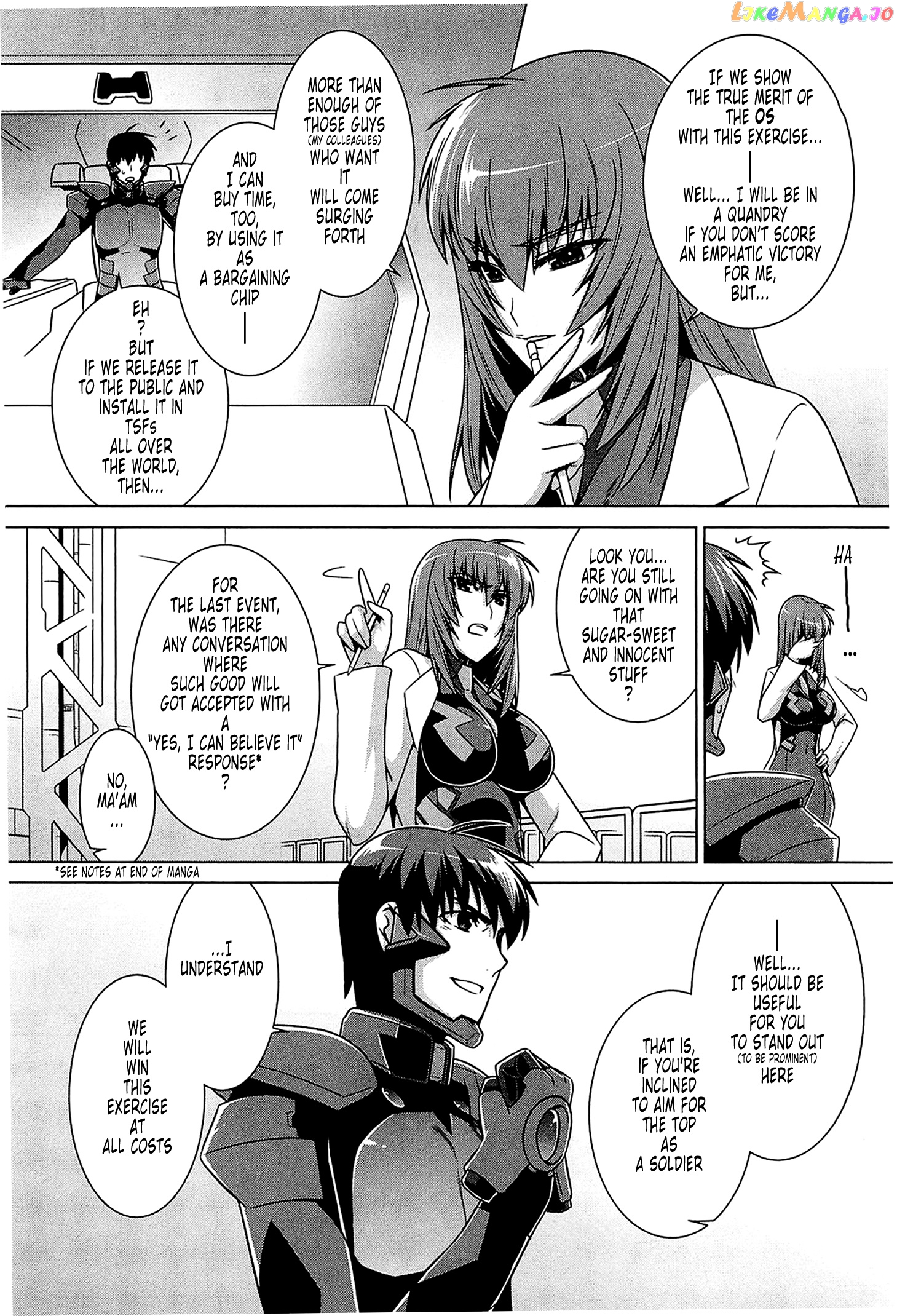 Muvluv Alternative chapter 42 - page 6