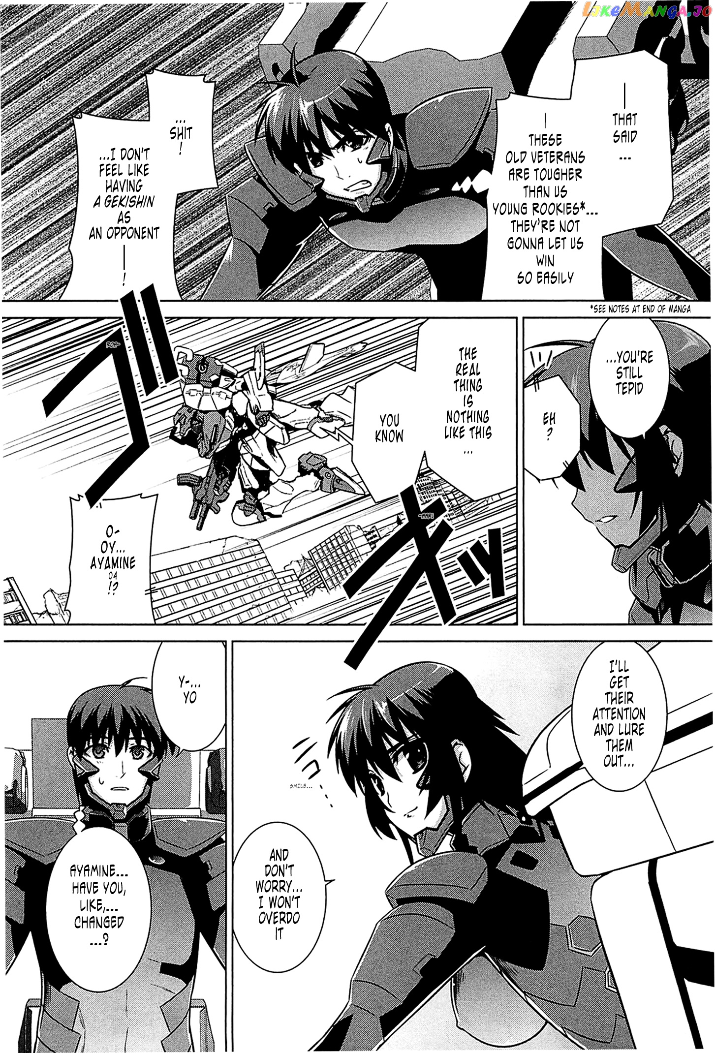 Muvluv Alternative chapter 42 - page 8