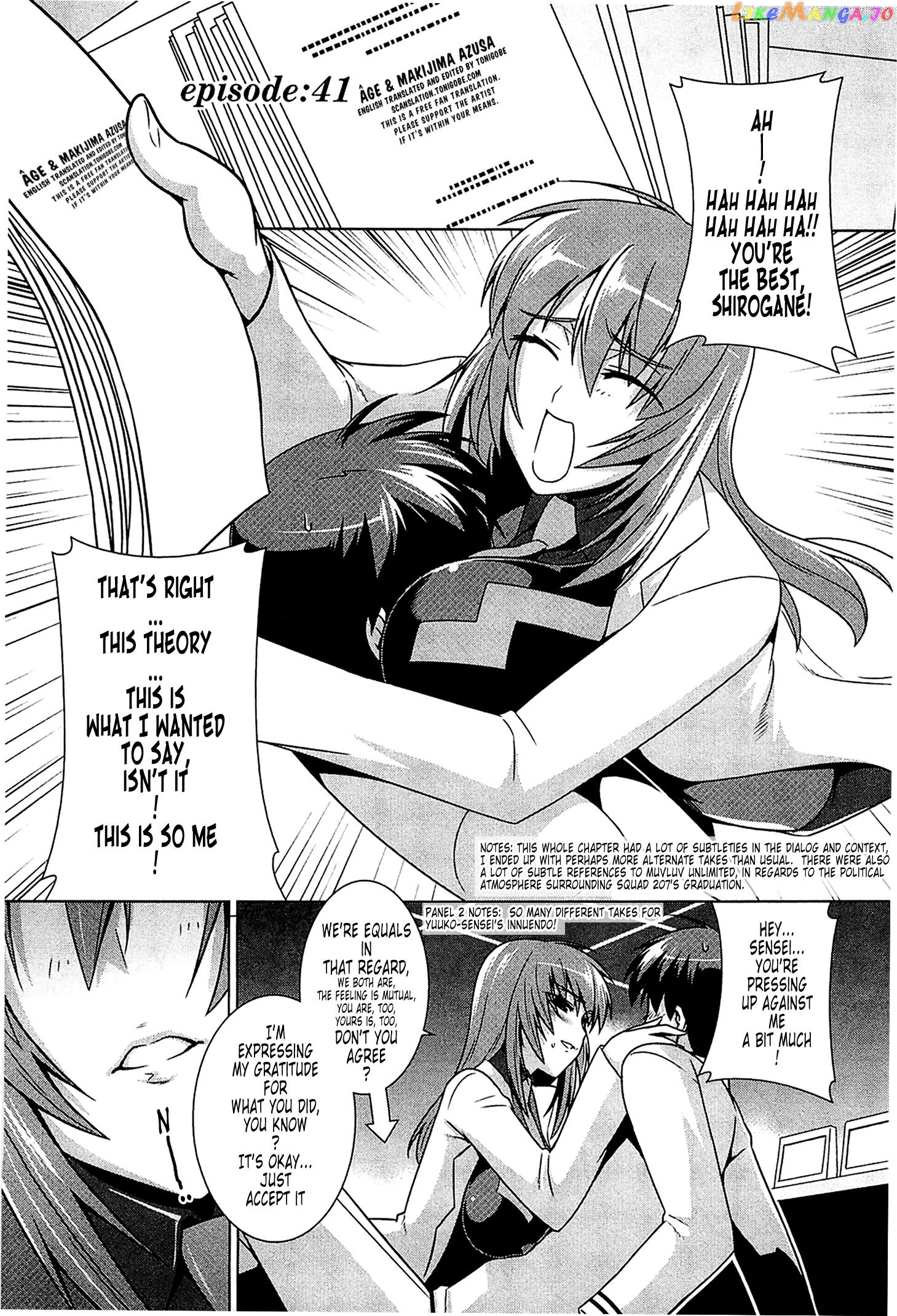 Muvluv Alternative chapter 43 - page 55