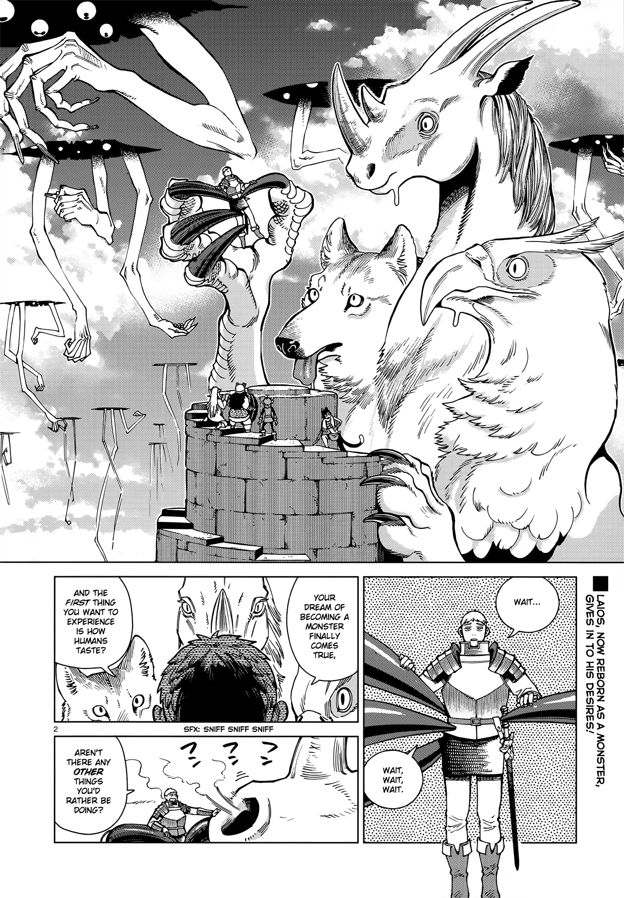 Dungeon Meshi chapter 91 - page 2