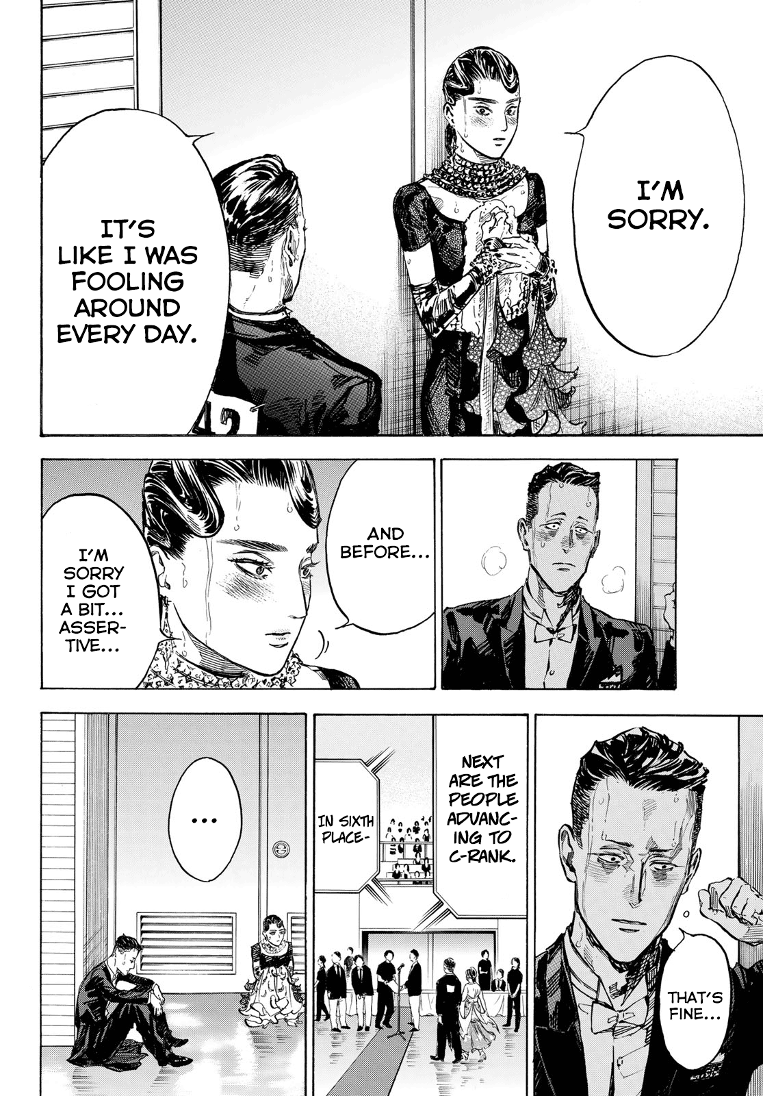 Ballroom E Youkoso chapter 52 - page 4