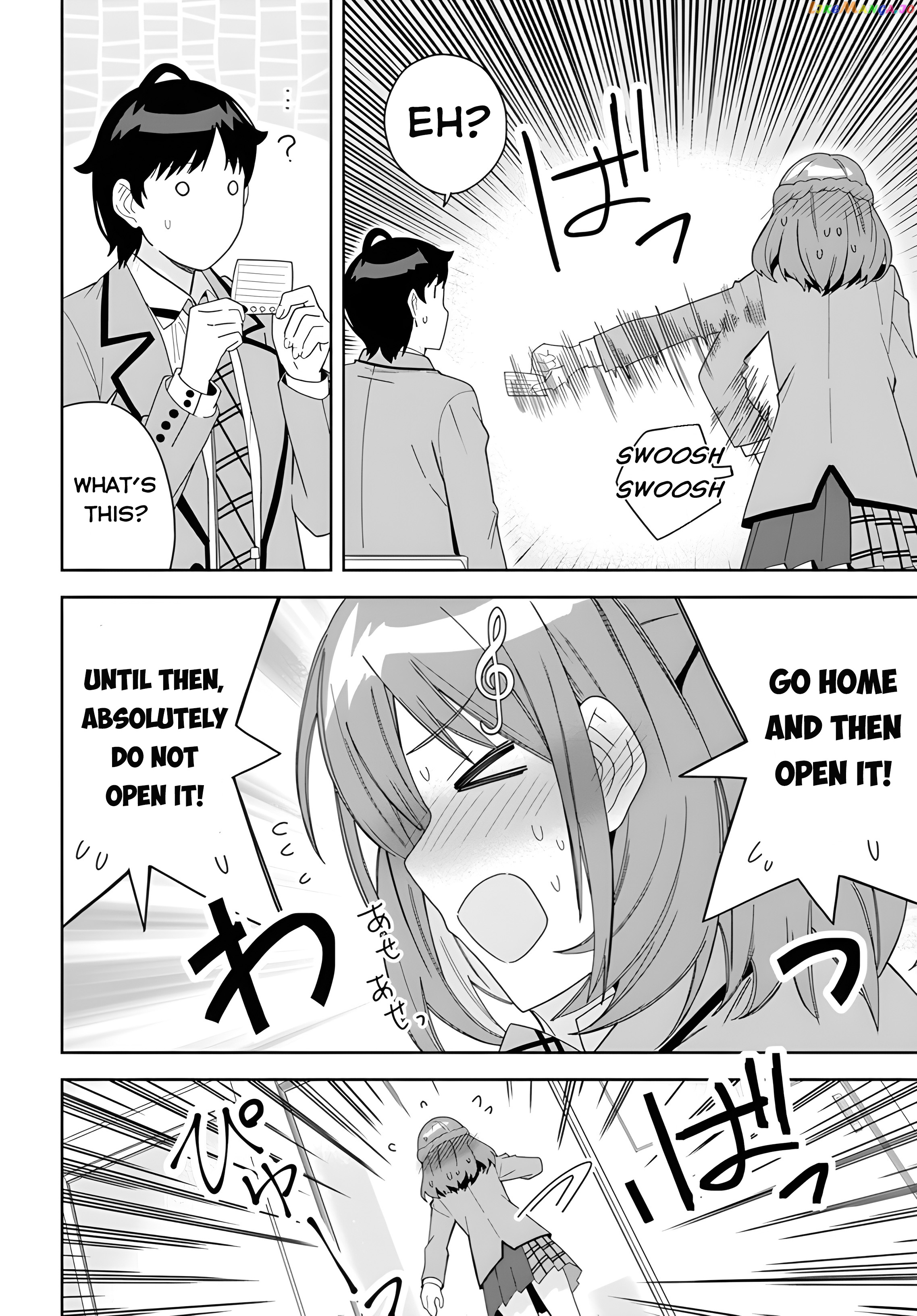 Classmate No Moto Idol Ga, Tonikaku Kyodou Fushin Nan Desu chapter 3 - page 10