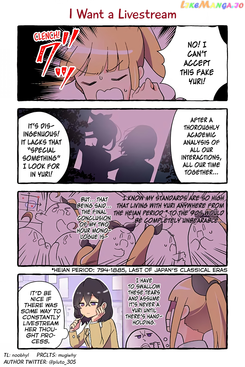 As A Result Of A Classmate’s Obsession With Yuri, I Was Exposed As An Author chapter 62 - page 1