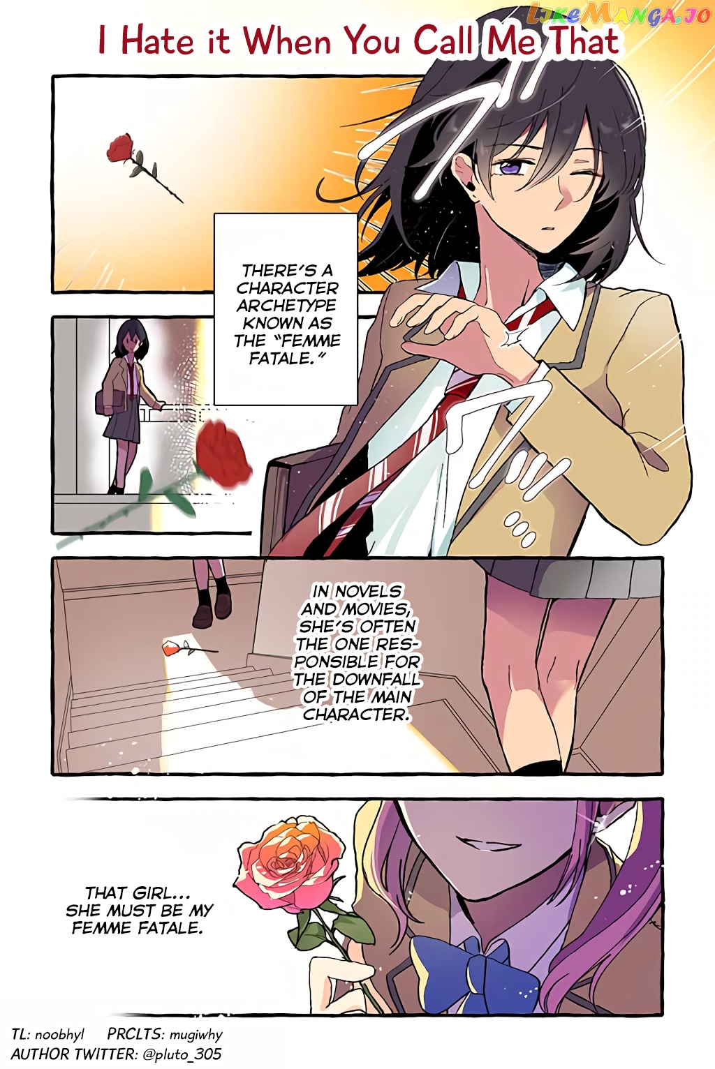 As A Result Of A Classmate’s Obsession With Yuri, I Was Exposed As An Author chapter 71 - page 1