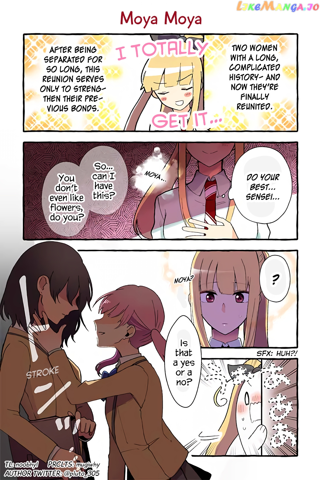 As A Result Of A Classmate’s Obsession With Yuri, I Was Exposed As An Author chapter 72 - page 1