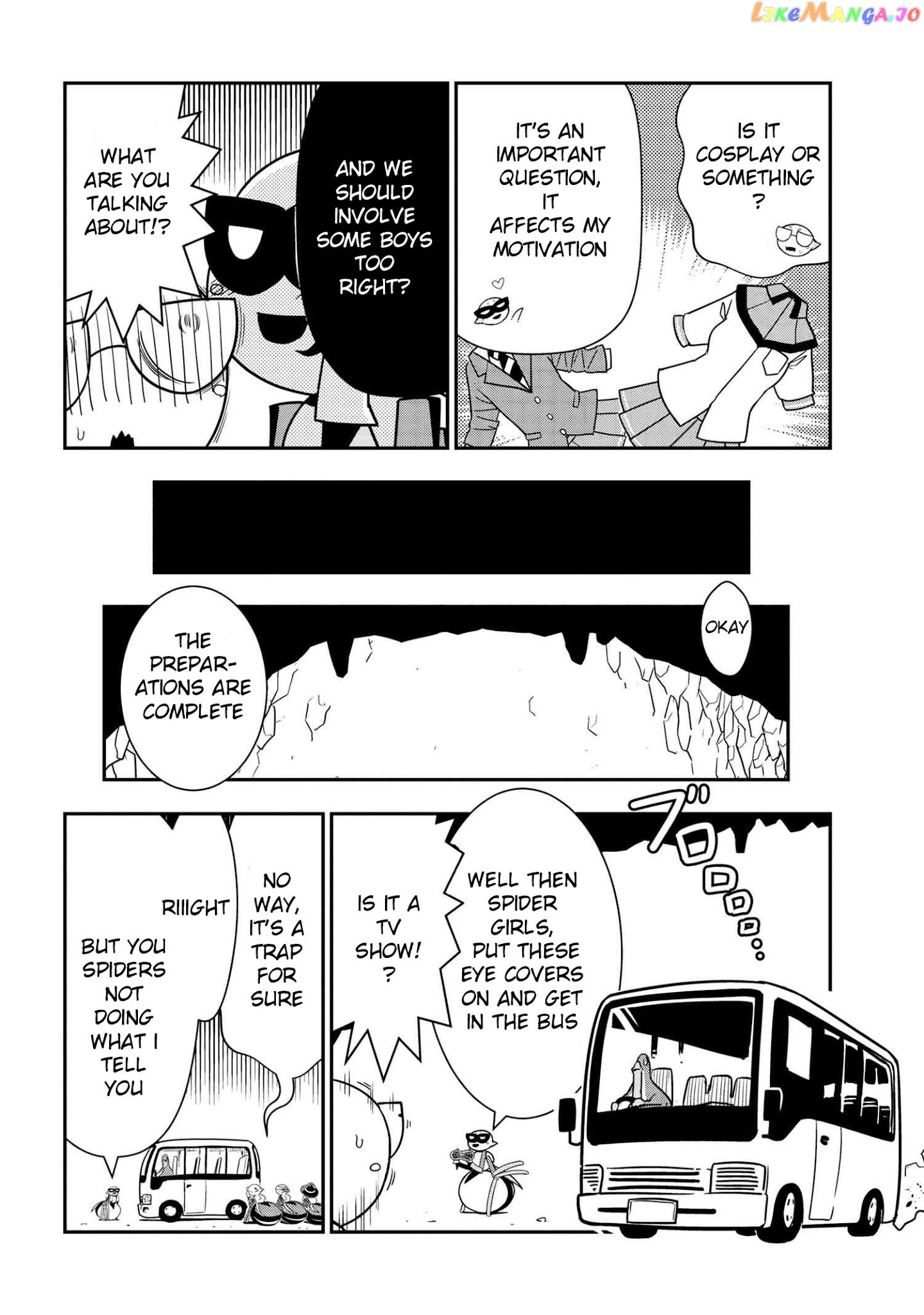 Kumo Desu Ga, Nani Ka Daily Life Of The Four Spider Sisters chapter 86 - page 4