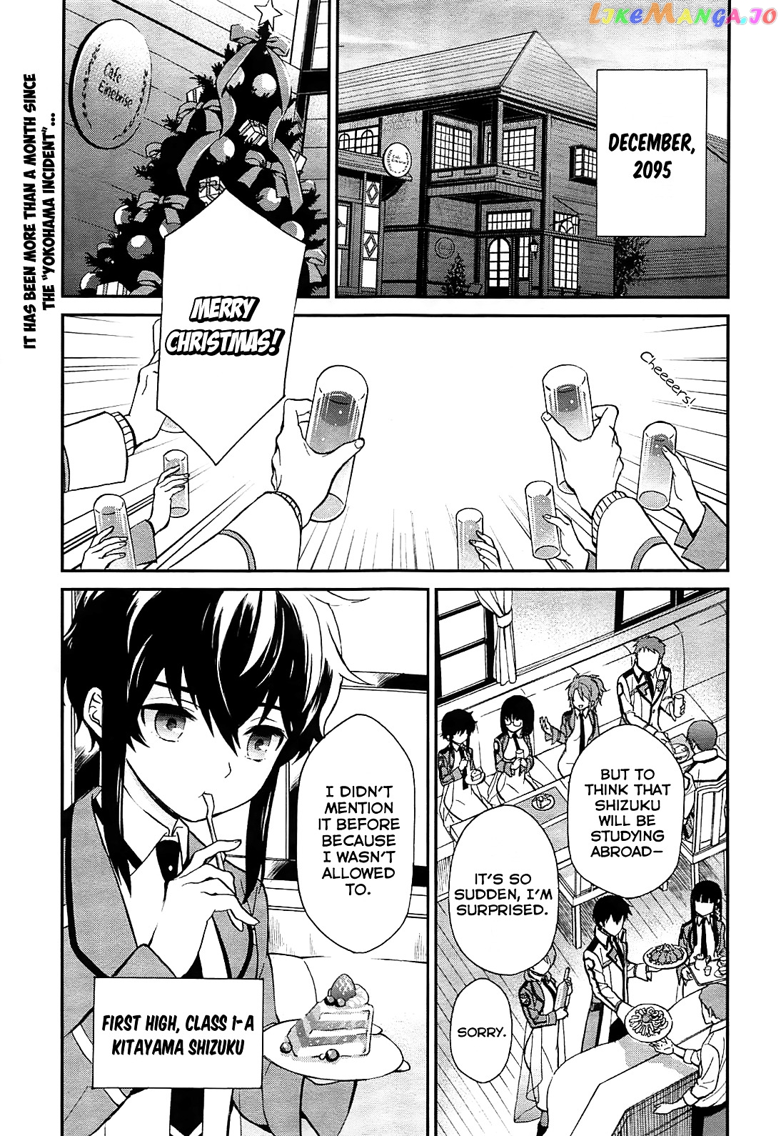 Mahouka Koukou No Rettousei – Raihousha Hen chapter 1 - page 5