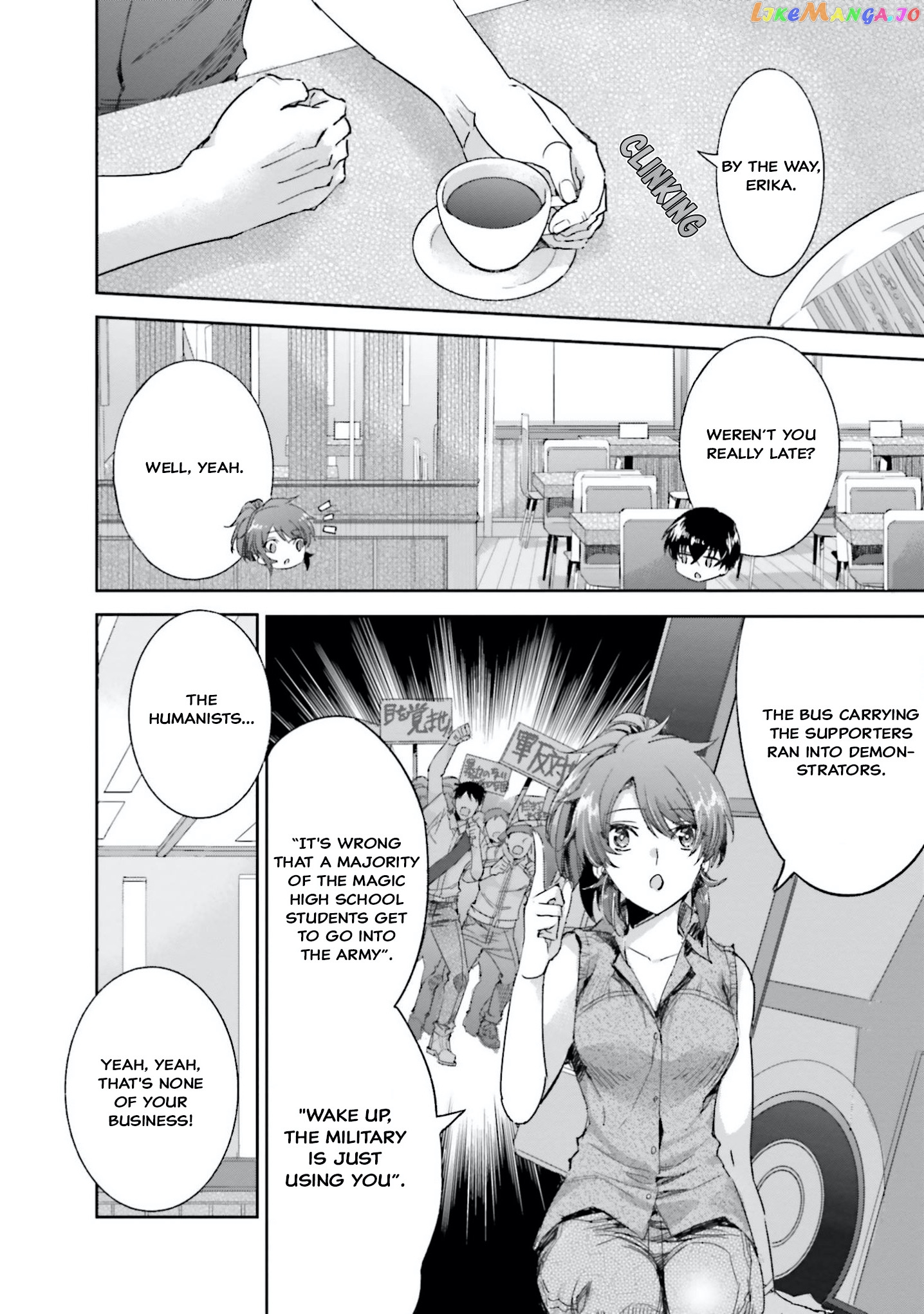 Mahouka Koukou No Rettousei – Steeplechase-Hen chapter 11 - page 10