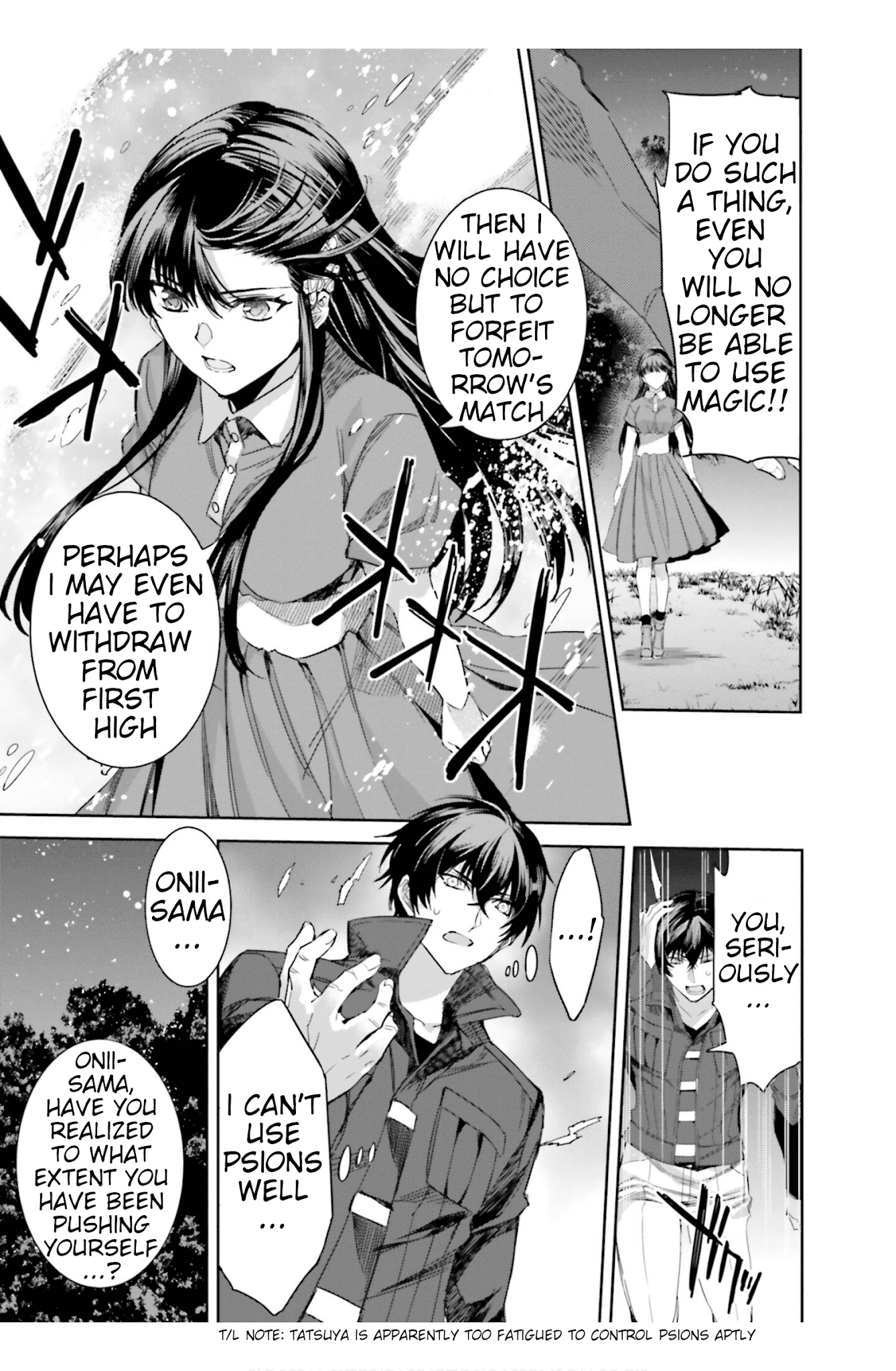 Mahouka Koukou No Rettousei – Steeplechase-Hen chapter 15 - page 15