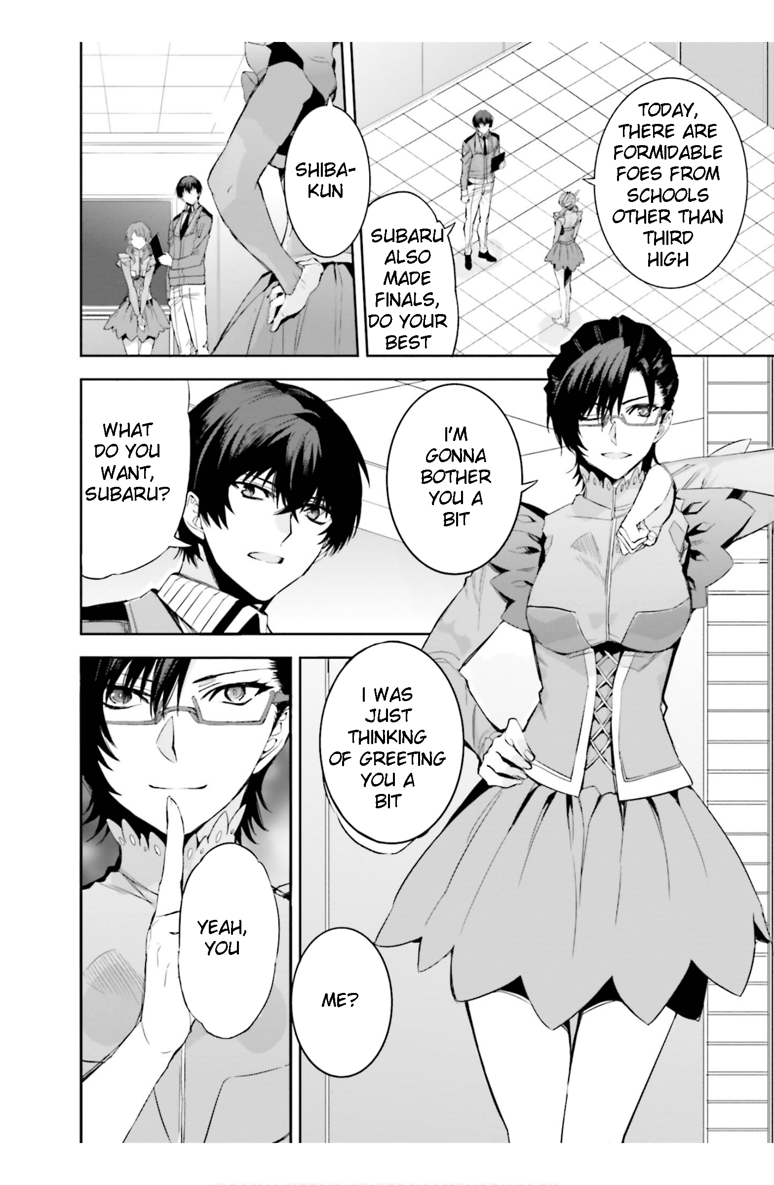 Mahouka Koukou No Rettousei – Steeplechase-Hen chapter 17 - page 4