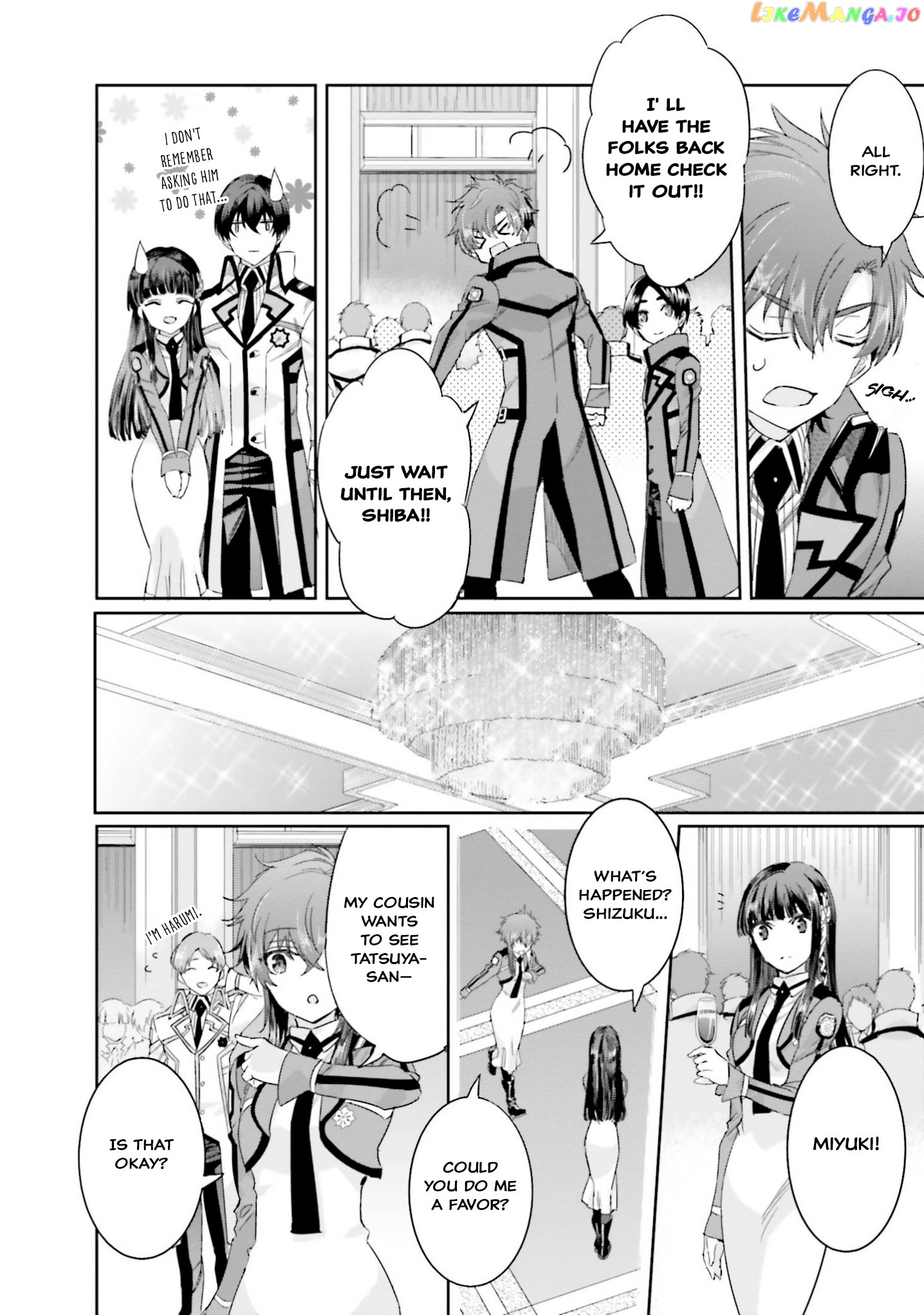 Mahouka Koukou No Rettousei – Steeplechase-Hen chapter 9 - page 8