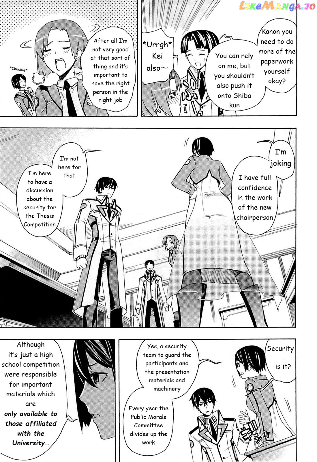 Mahouka Koukou no Rettousei - Yokohama Souran Hen chapter 4 - page 18