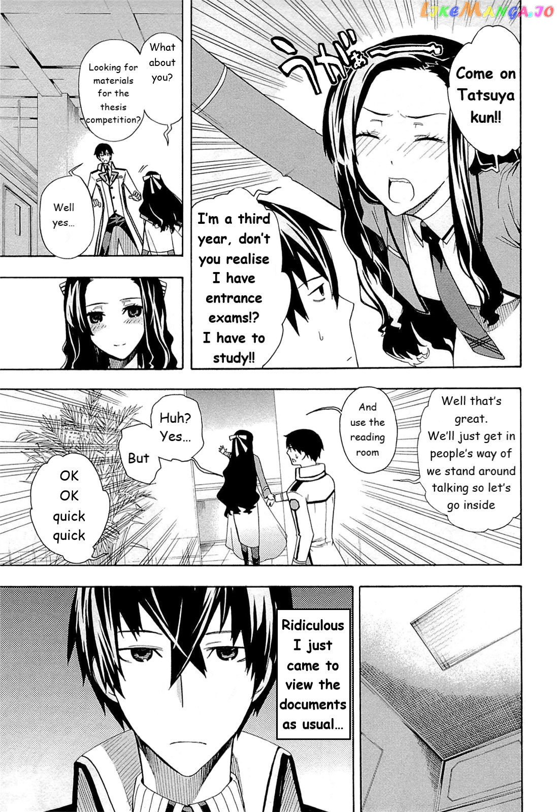 Mahouka Koukou no Rettousei - Yokohama Souran Hen chapter 4 - page 6