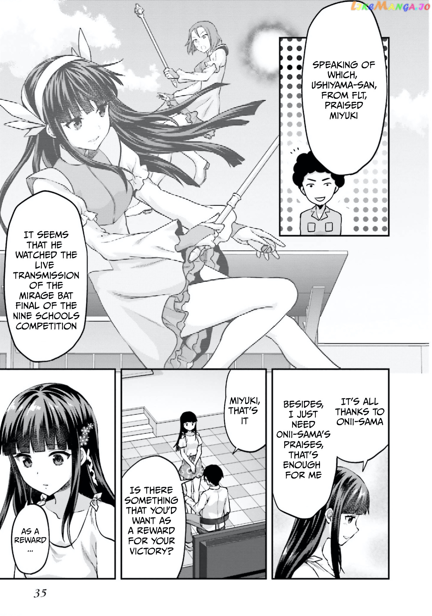 Mahouka Koukou no Rettousei - Natsuyasumi Hen chapter 11 - page 11