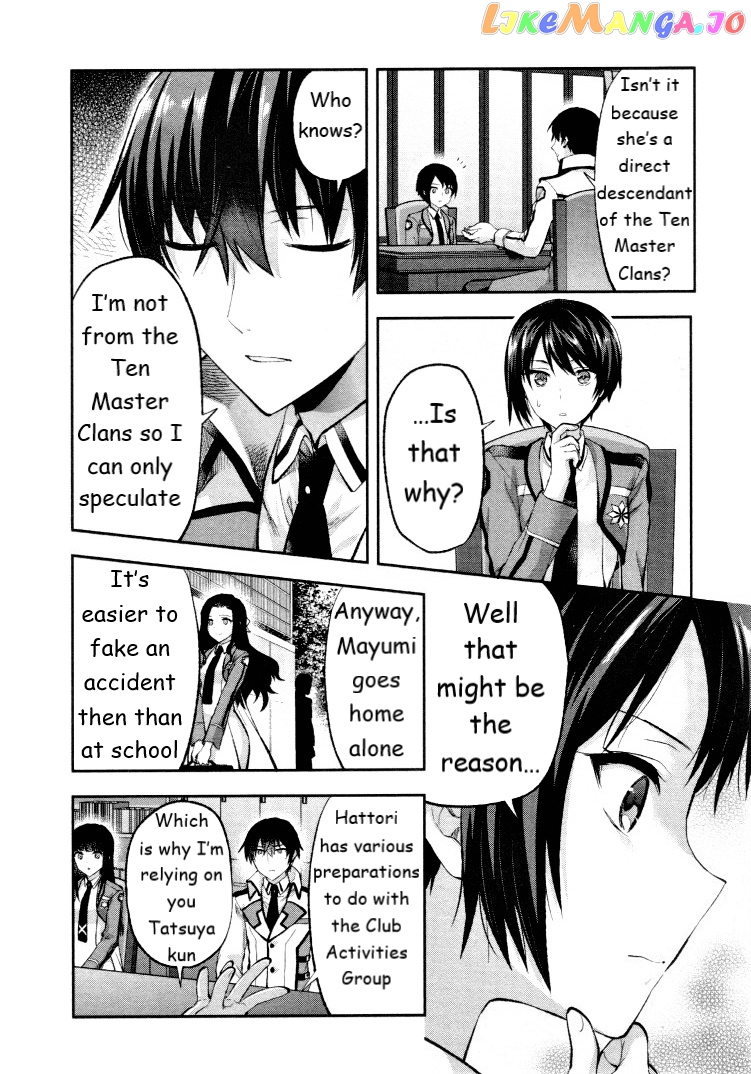 Mahouka Koukou No Rettousei – Kaichou Senkyo-Hen chapter 4 - page 14