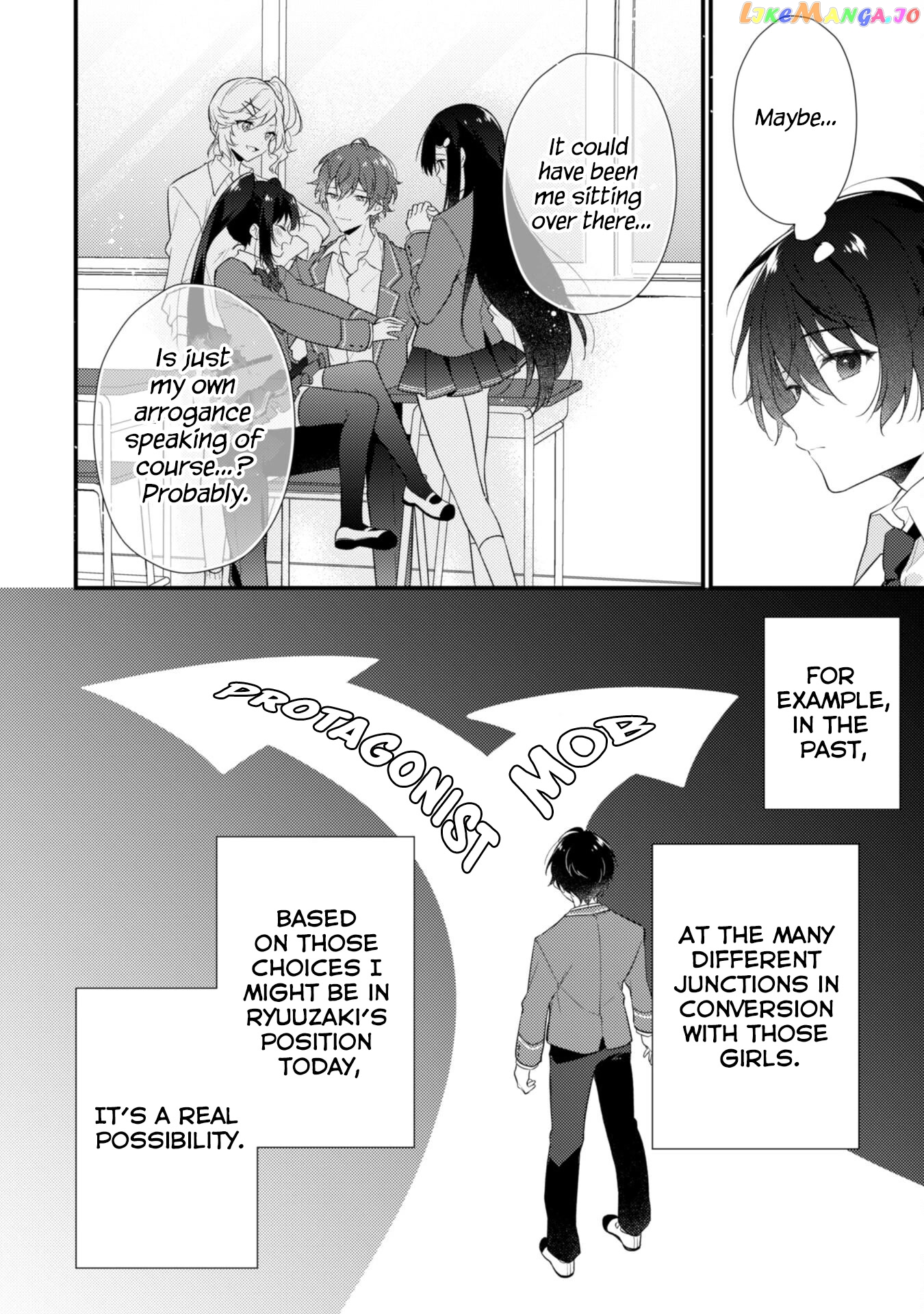 Shimotsuki-San Likes The Mob ~This Shy Girl Is Only Sweet Towards Me~ chapter 1 - page 12