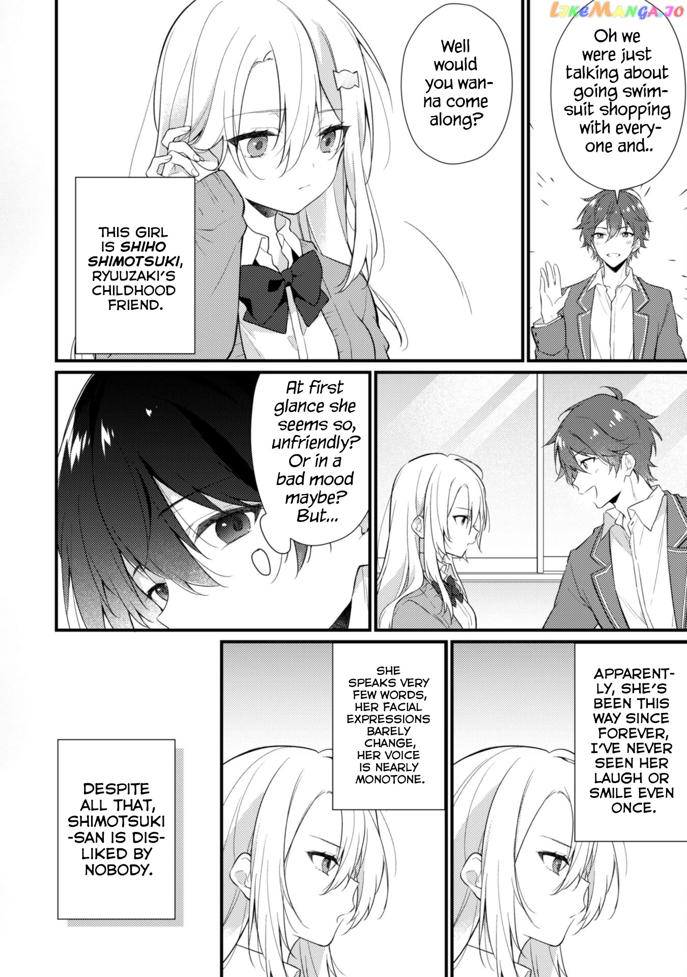 Shimotsuki-San Likes The Mob ~This Shy Girl Is Only Sweet Towards Me~ chapter 1 - page 16