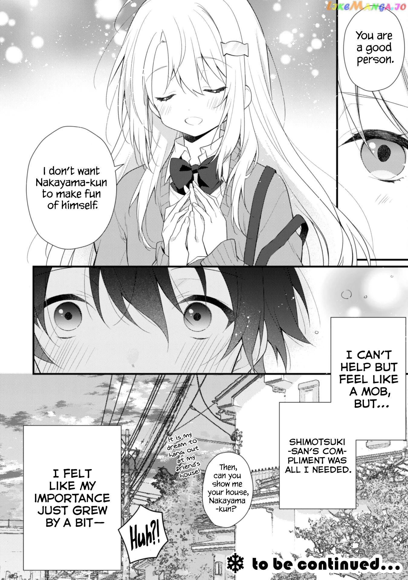 Shimotsuki-San Likes The Mob ~This Shy Girl Is Only Sweet Towards Me~ chapter 4 - page 20