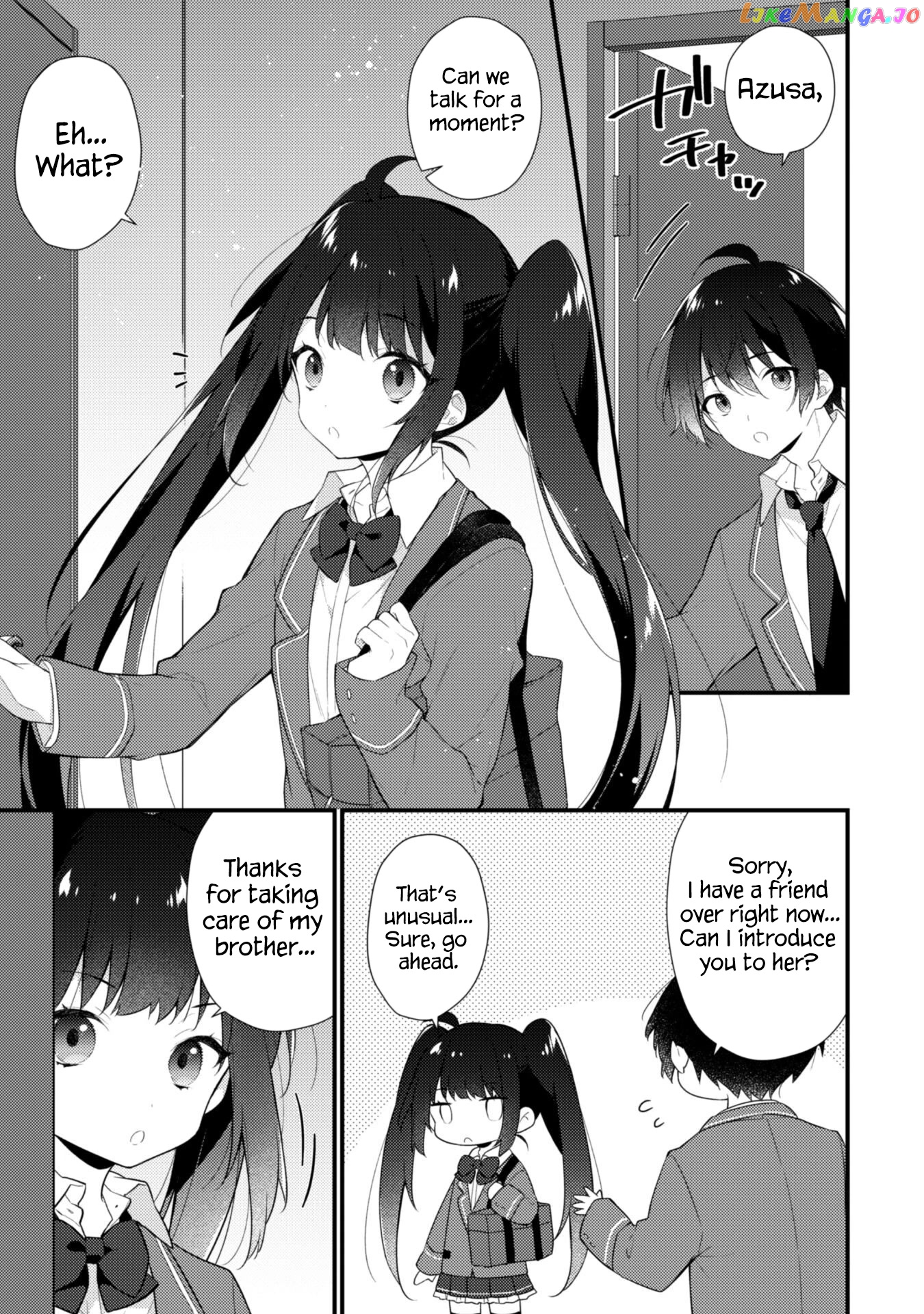 Shimotsuki-San Likes The Mob ~This Shy Girl Is Only Sweet Towards Me~ chapter 6 - page 4