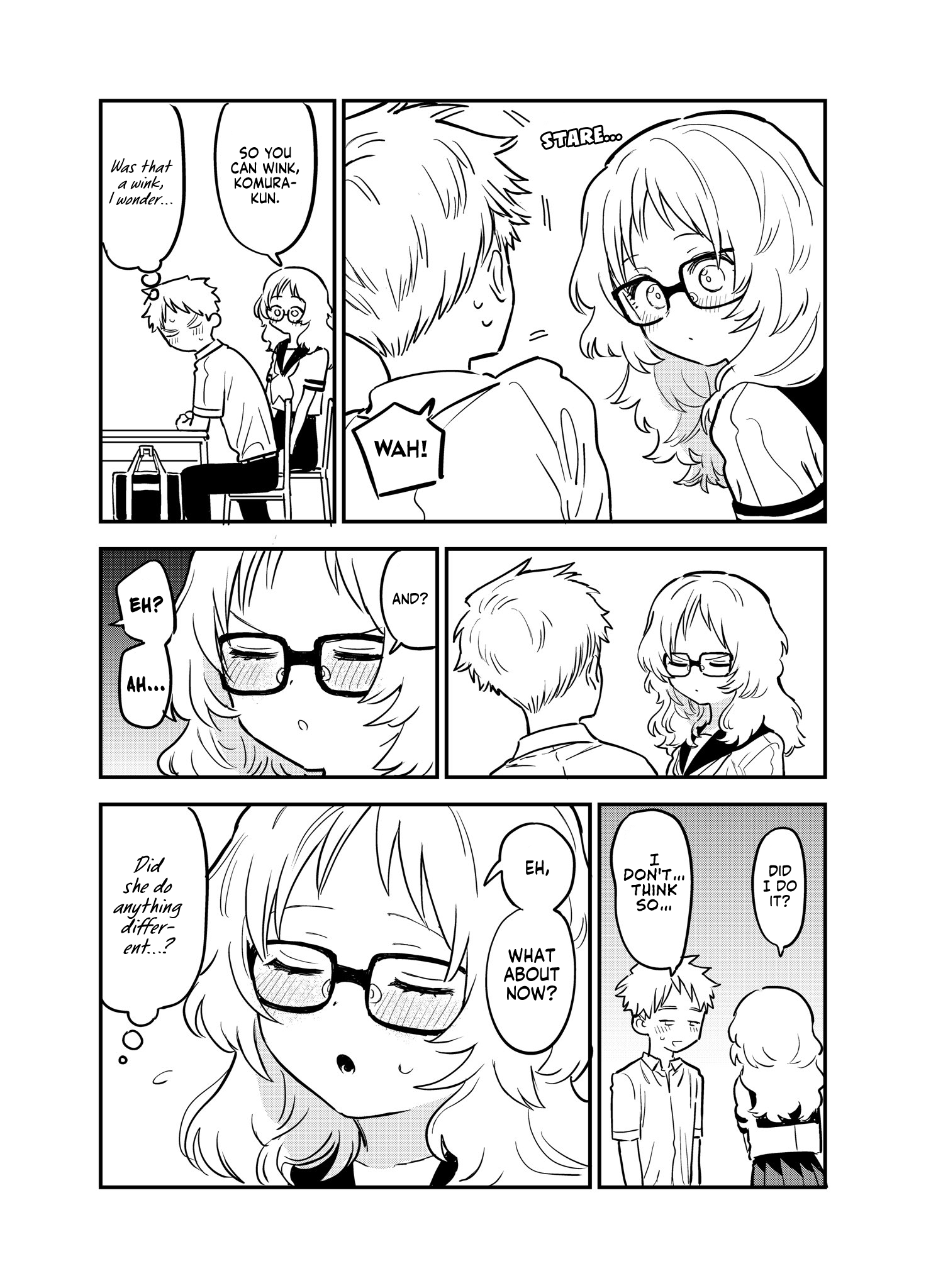 Sukinako Ga Megane Wo Wasureta - Twitter Side Stories chapter 7 - page 2