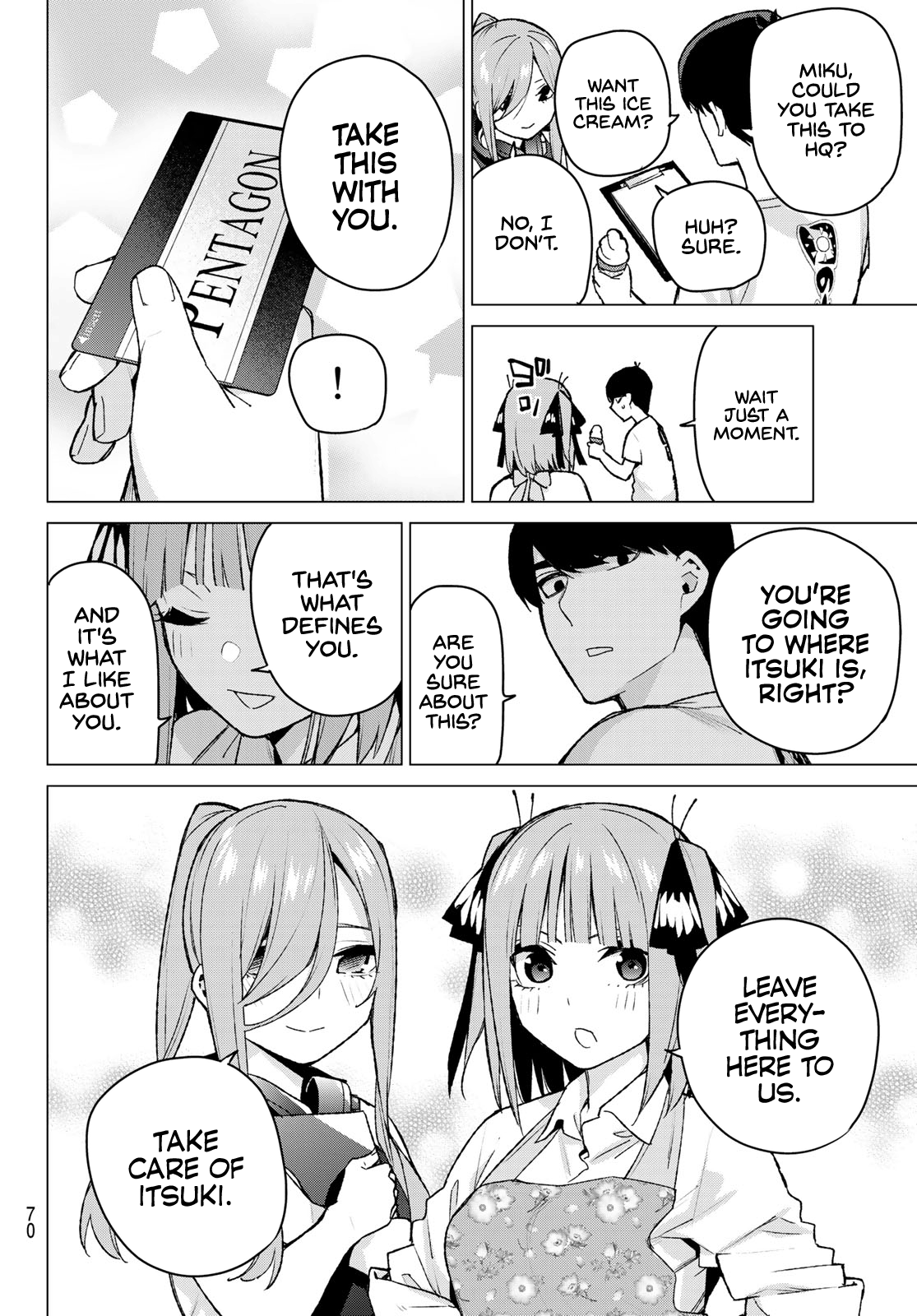 Go-Toubun No Hanayome chapter 110 - page 10