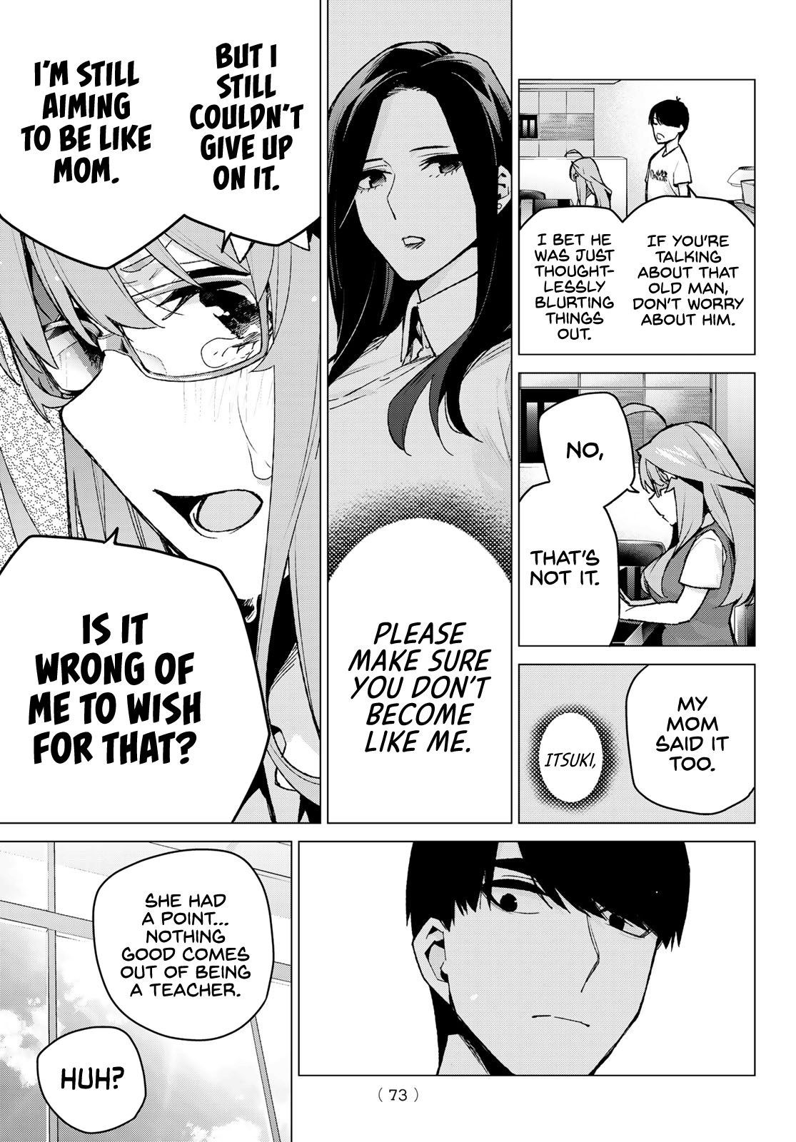 Go-Toubun No Hanayome chapter 110 - page 13