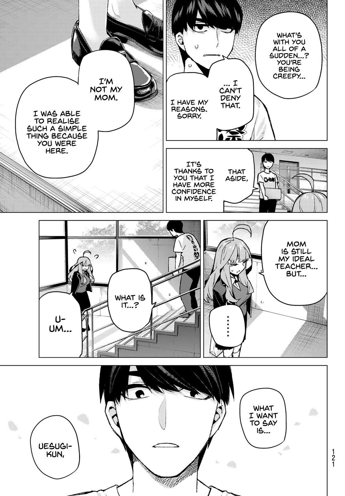 Go-Toubun No Hanayome chapter 111 - page 17