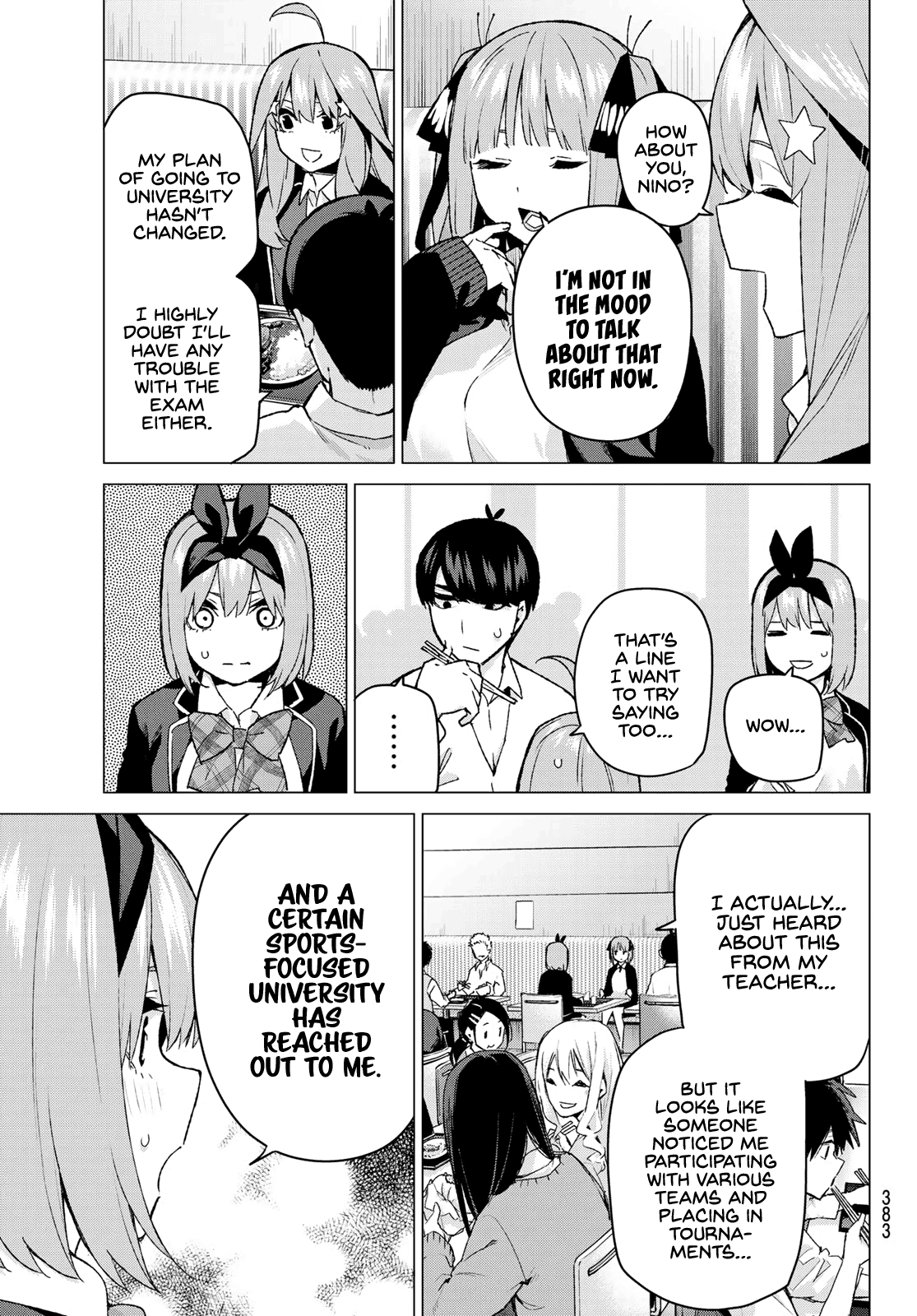 Go-Toubun No Hanayome chapter 117 - page 11