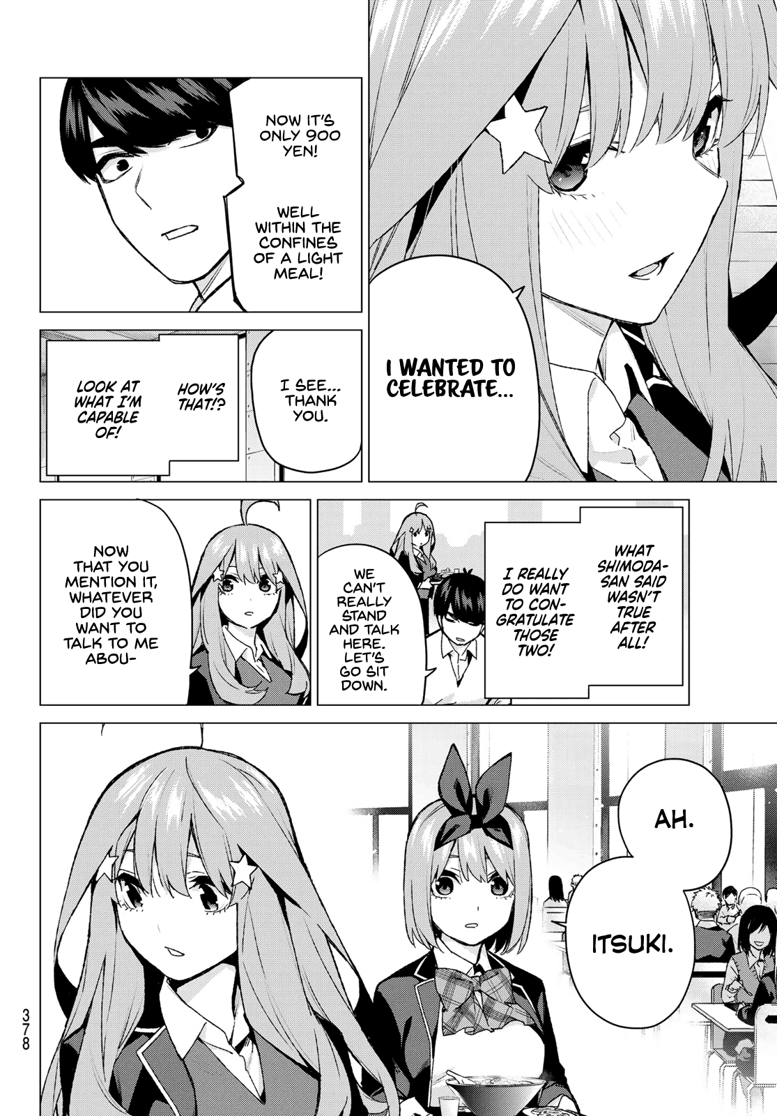 Go-Toubun No Hanayome chapter 117 - page 6