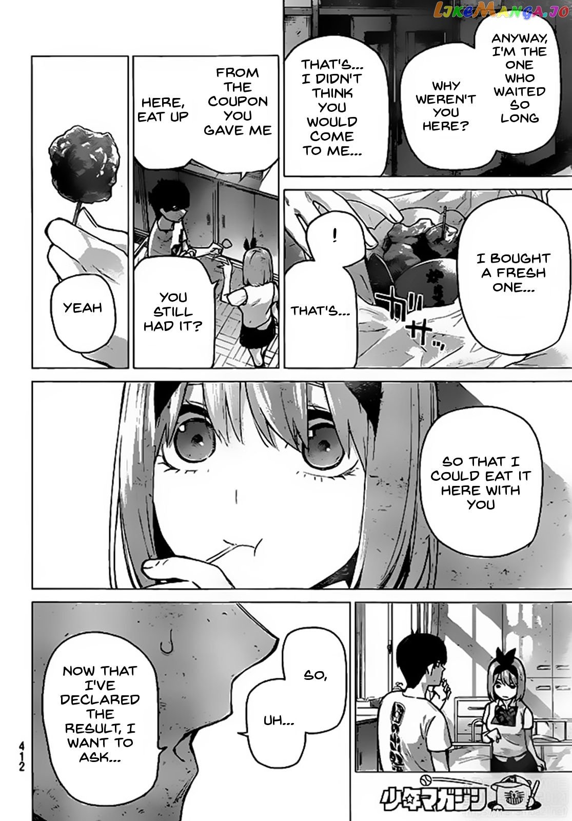 Go-Toubun No Hanayome chapter 114 - page 6